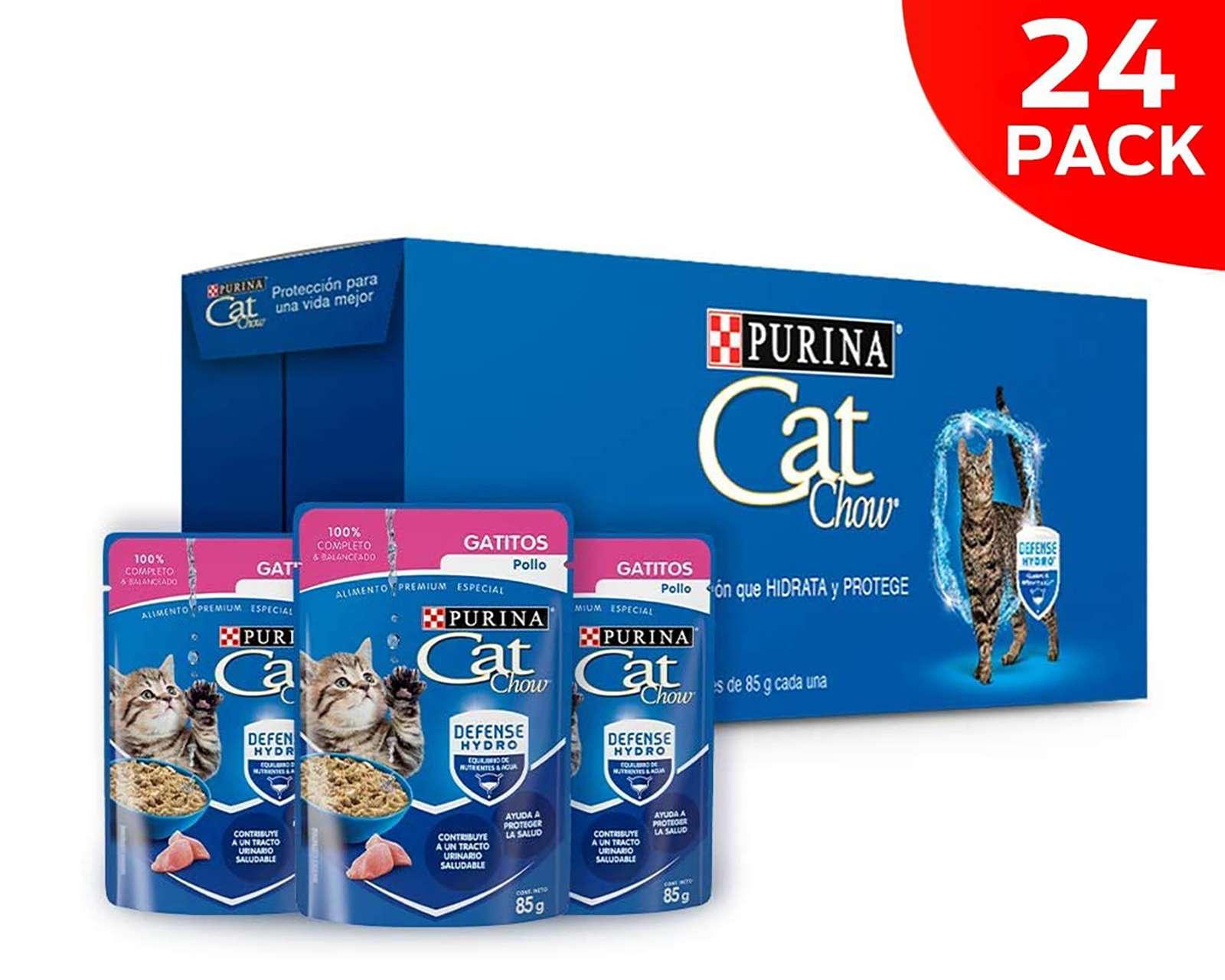 Foto 2 pulgar | Alimento para Gato Purina Cat Chow Cachorro 24 Sobres