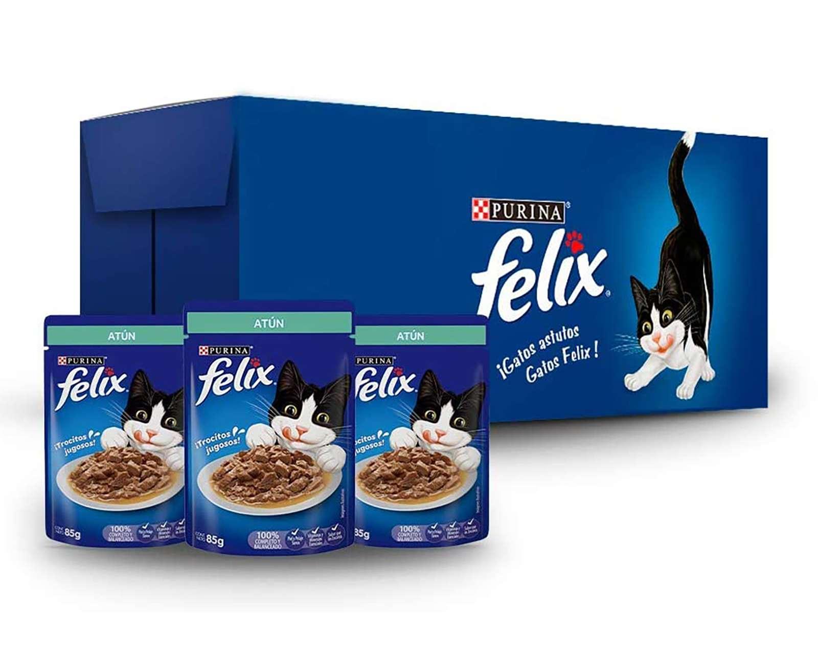 Alimento para Gato Purina Felix 24 Sobres