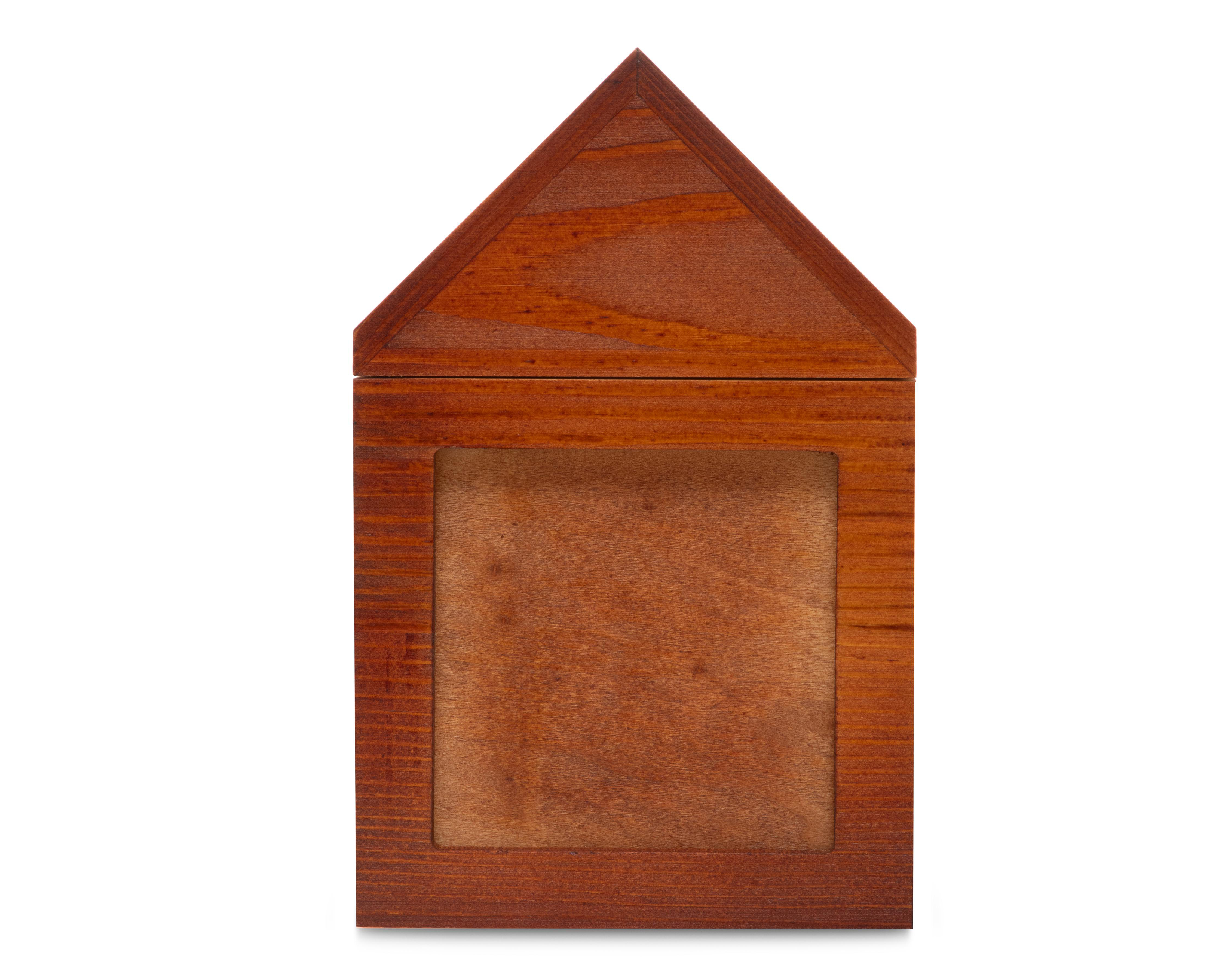 Urna para Cenizas de Mascota Huppy Café de Madera $185