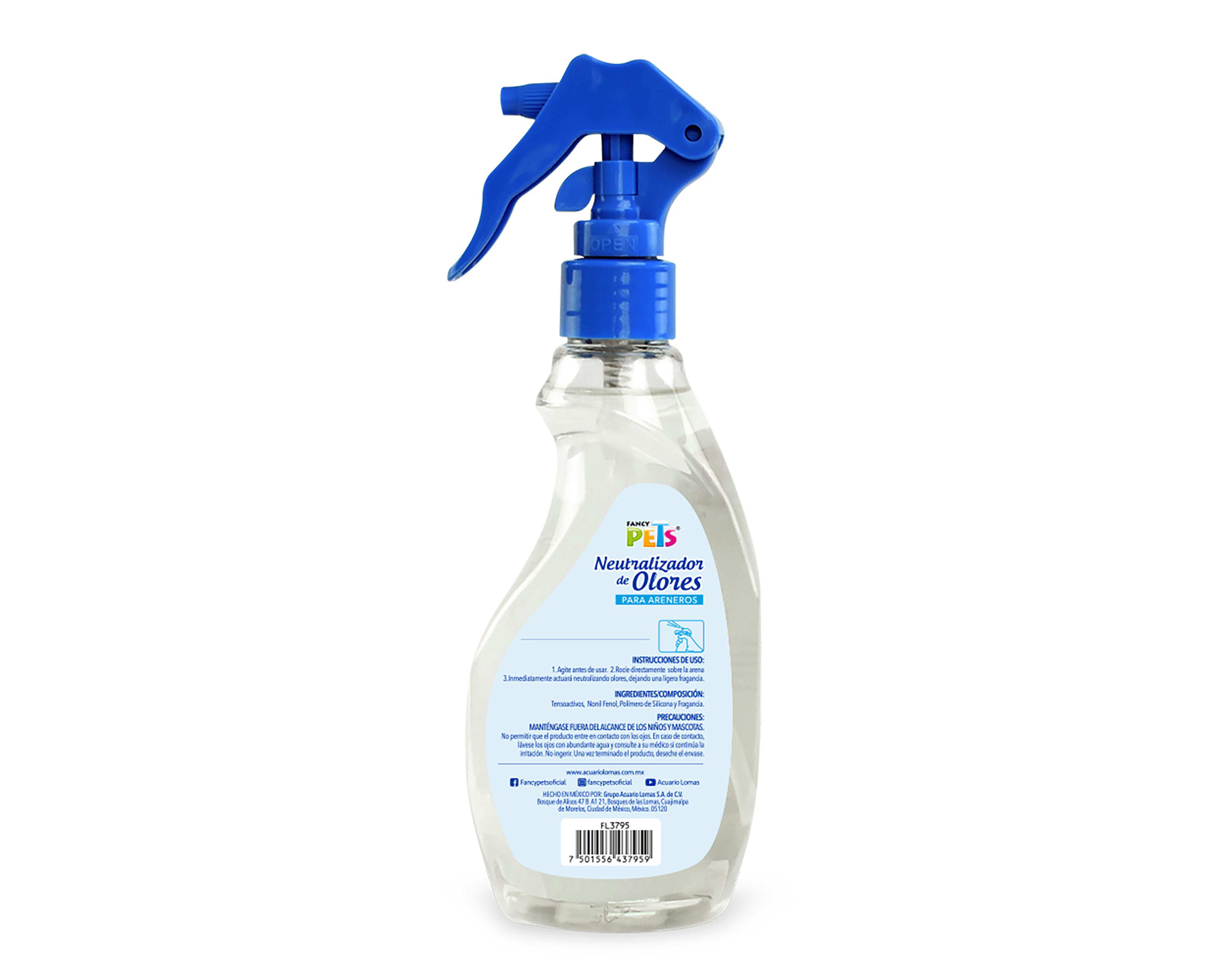 Foto 3 pulgar | Neutralizador de Olores Fancy Pets para Arenero 250 ml