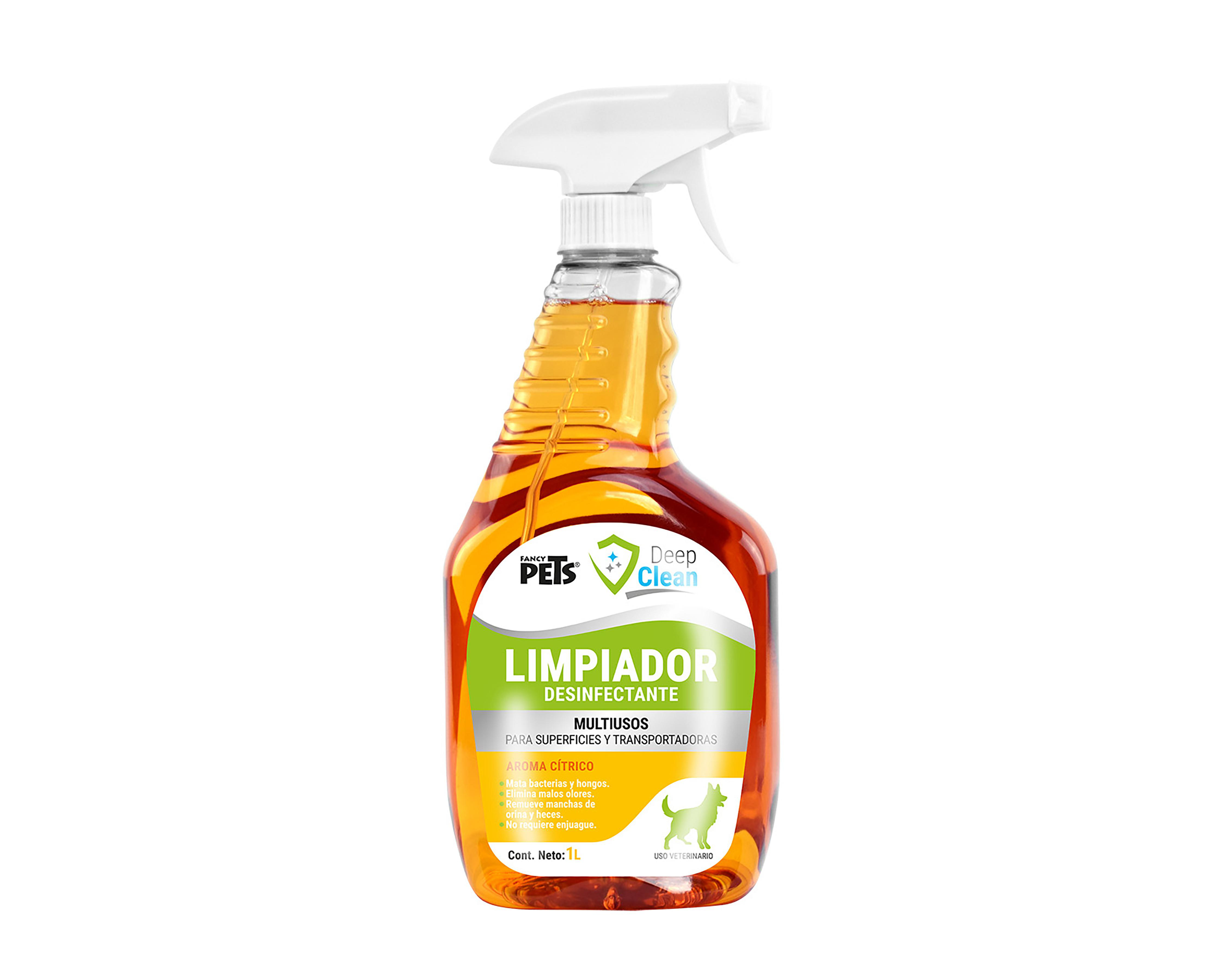Limpiador Desinfectante Fancy Pets Multiusos 1 l $72