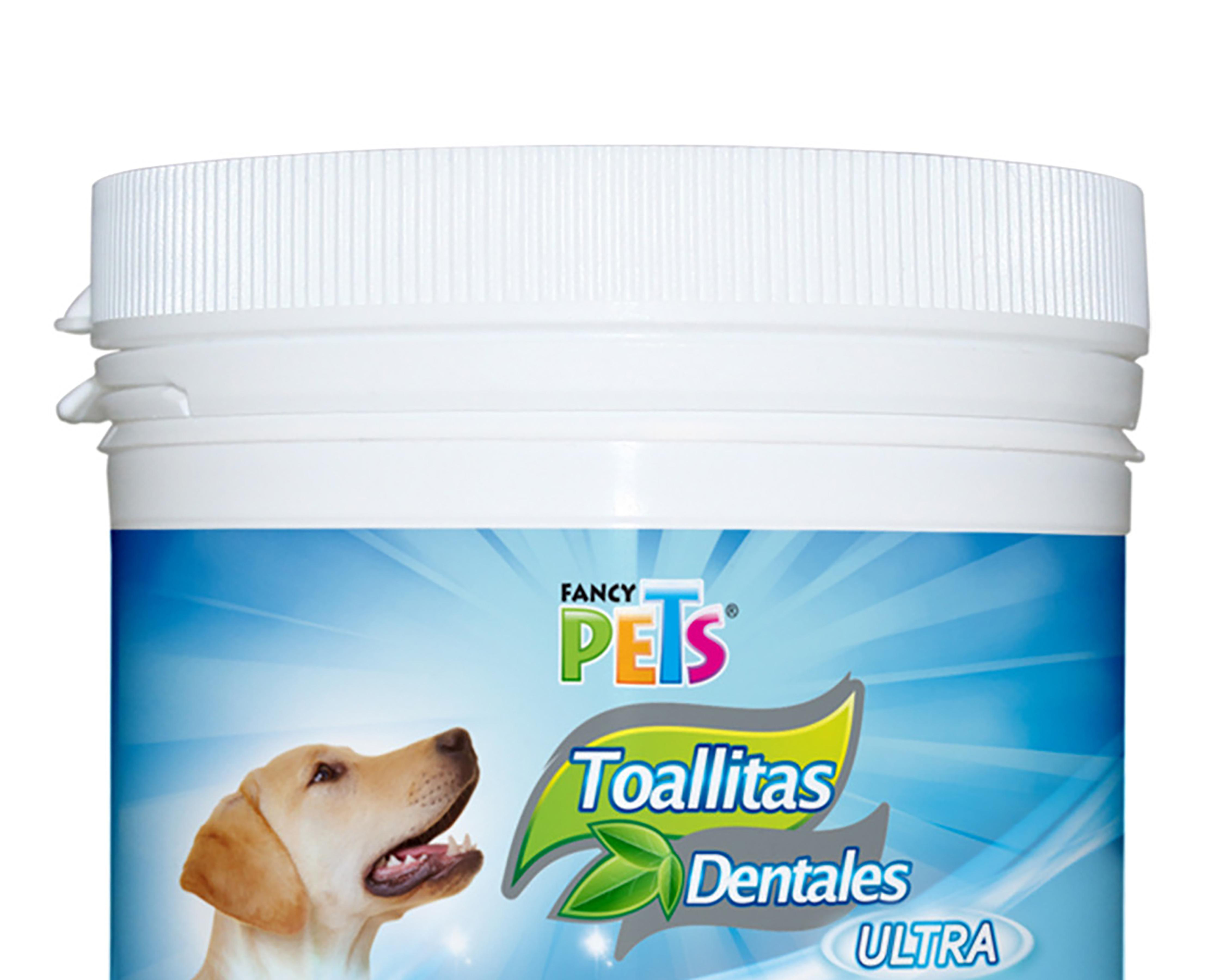 Foto 3 pulgar | Toallitas Húmedas Dentales Fancy Pets Antisarro 80 Piezas