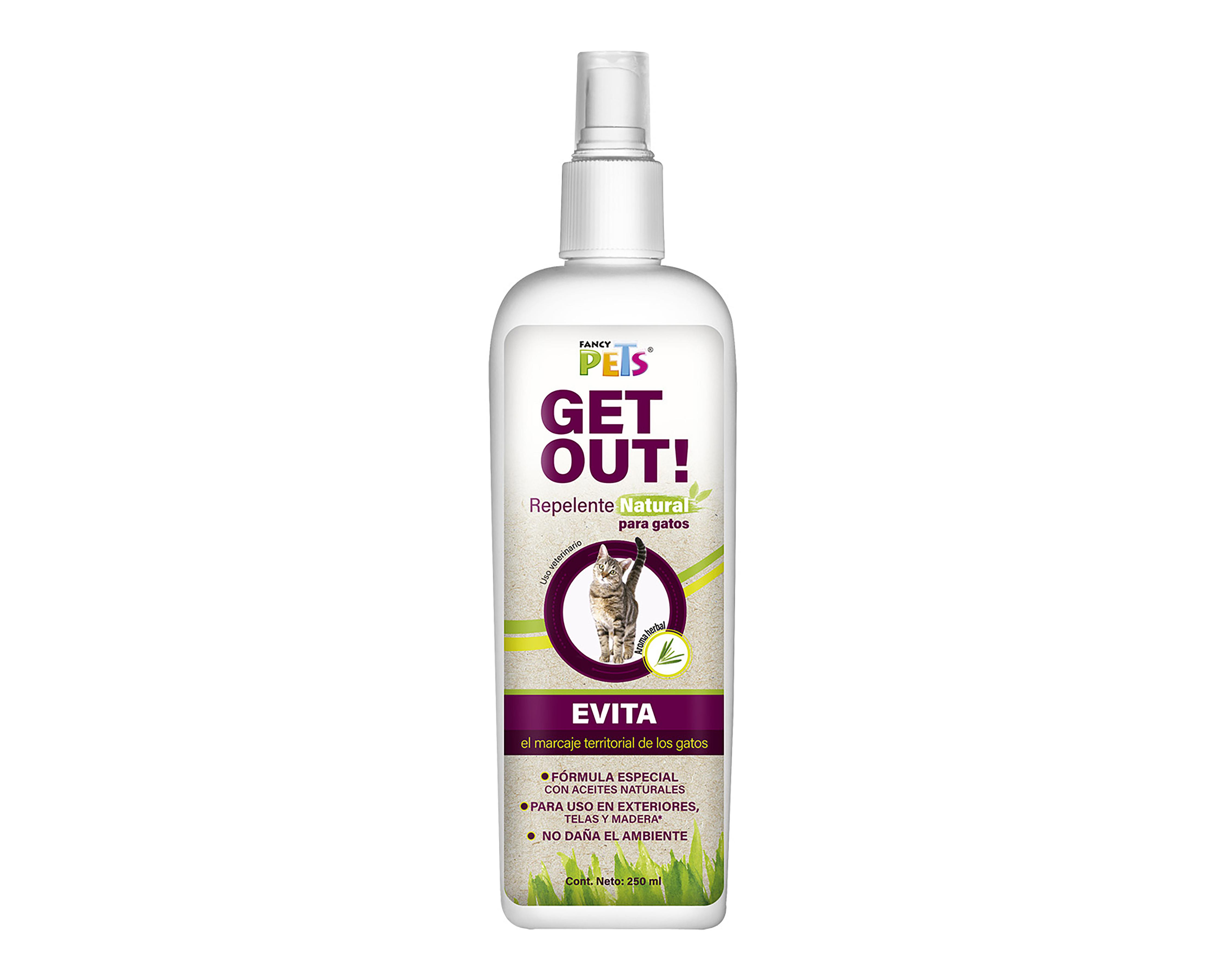 Foto 2 pulgar | Repelente para Gatos Fancy Pets 250 ml