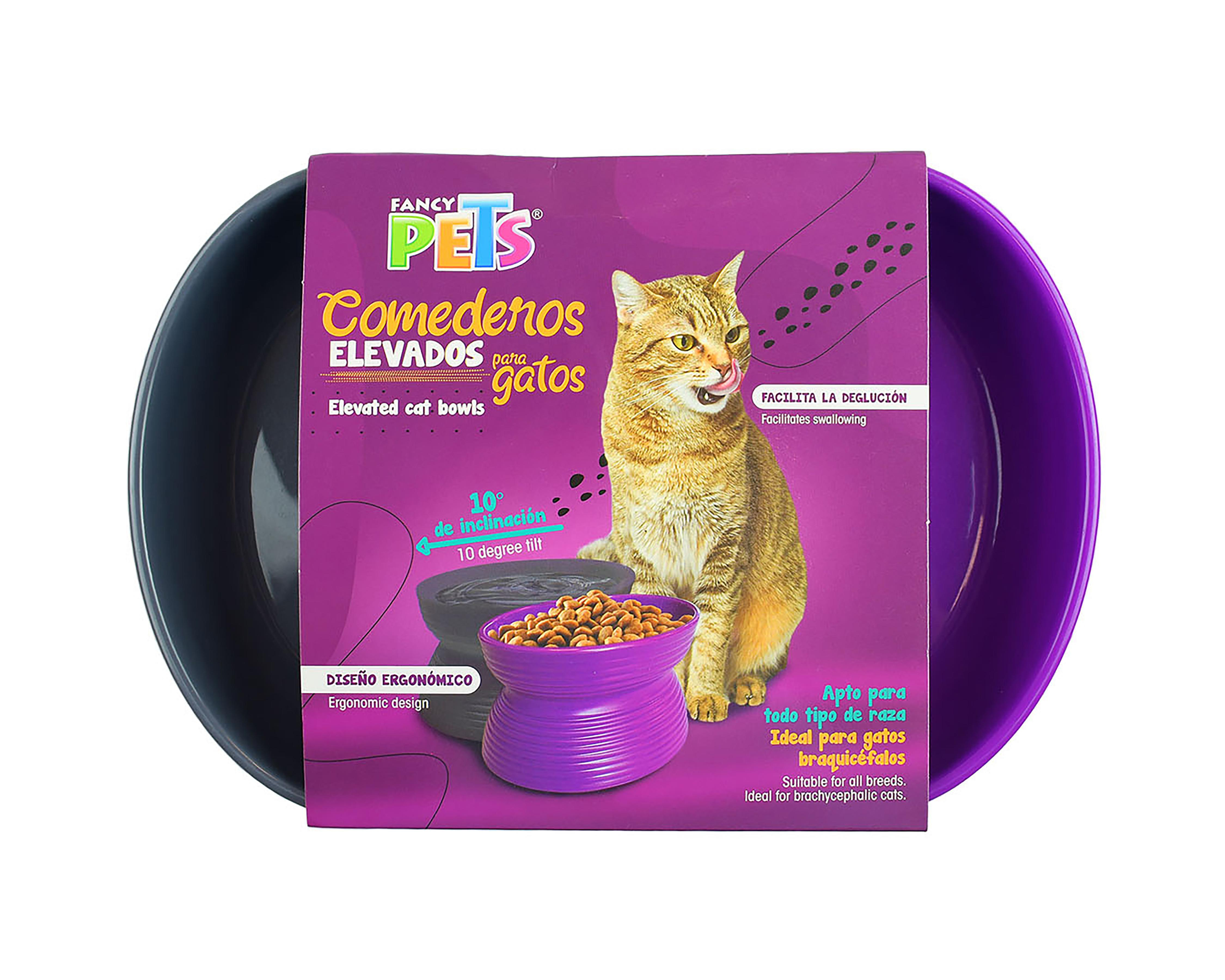 Foto 3 | Comederos para Gato Fancy Pets 2 Piezas