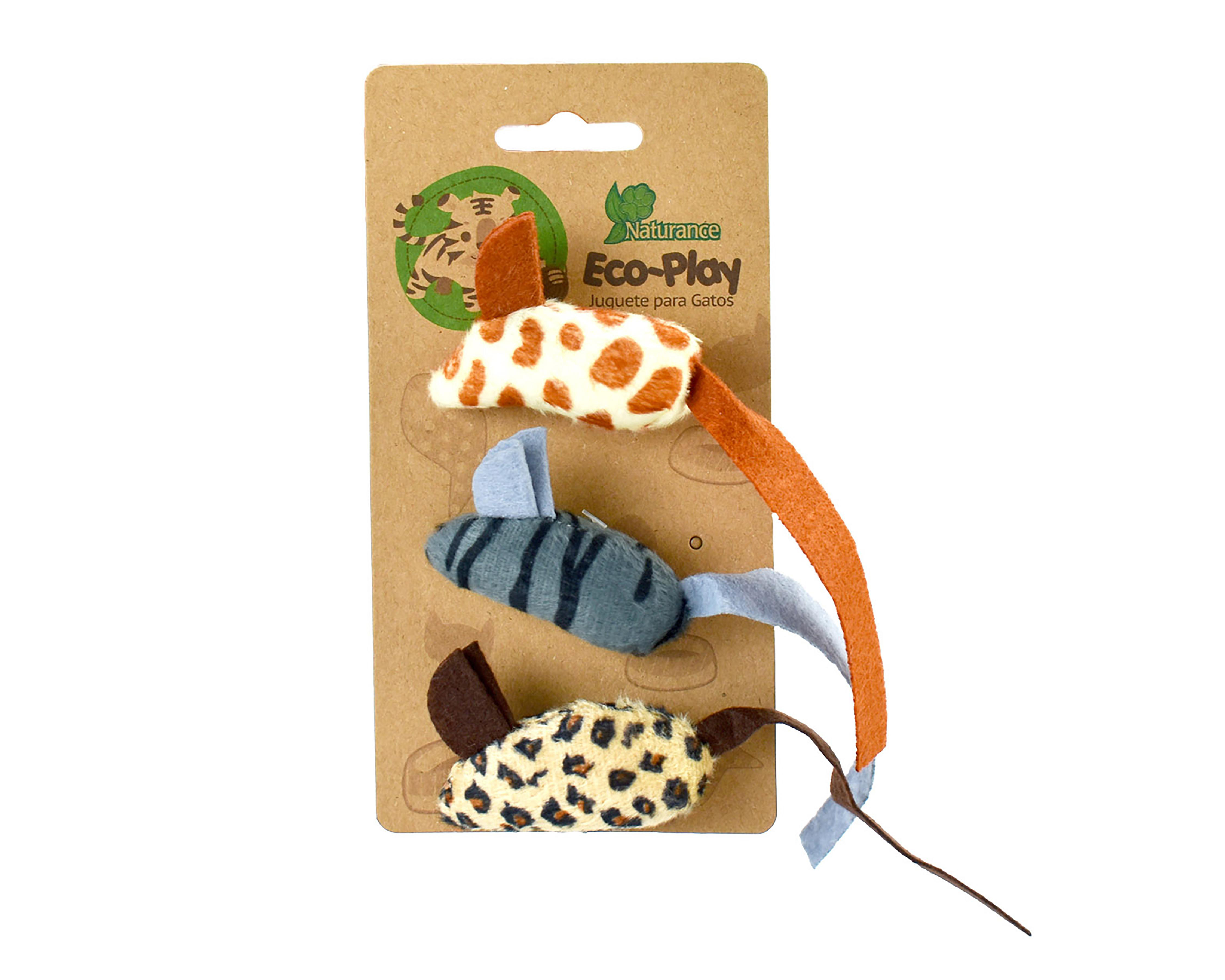Juguete para Gato Fancy Pets Ratón 3 Piezas $59