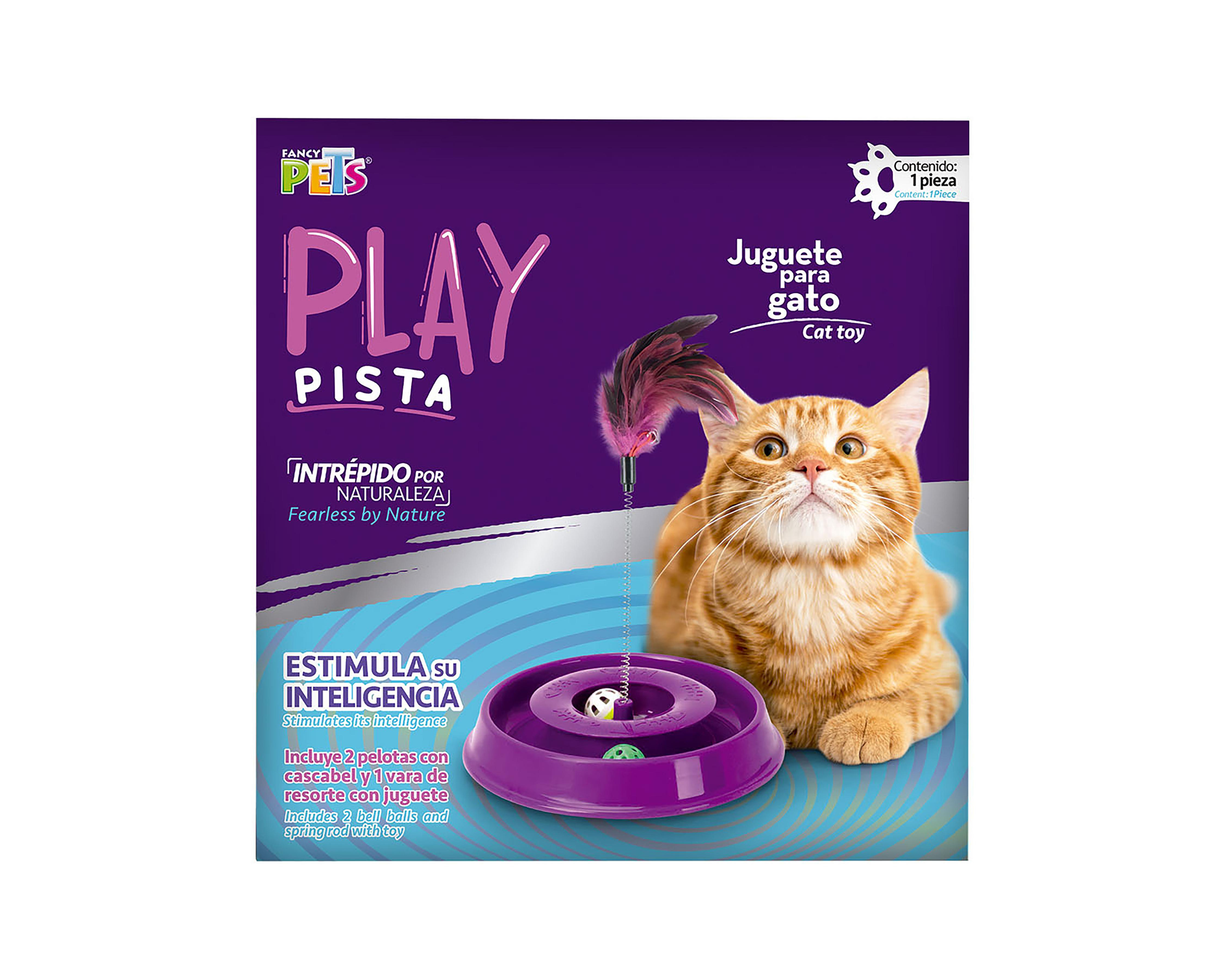 Pista para Gato Fancy Pets con Cascabeles y Resorte $170