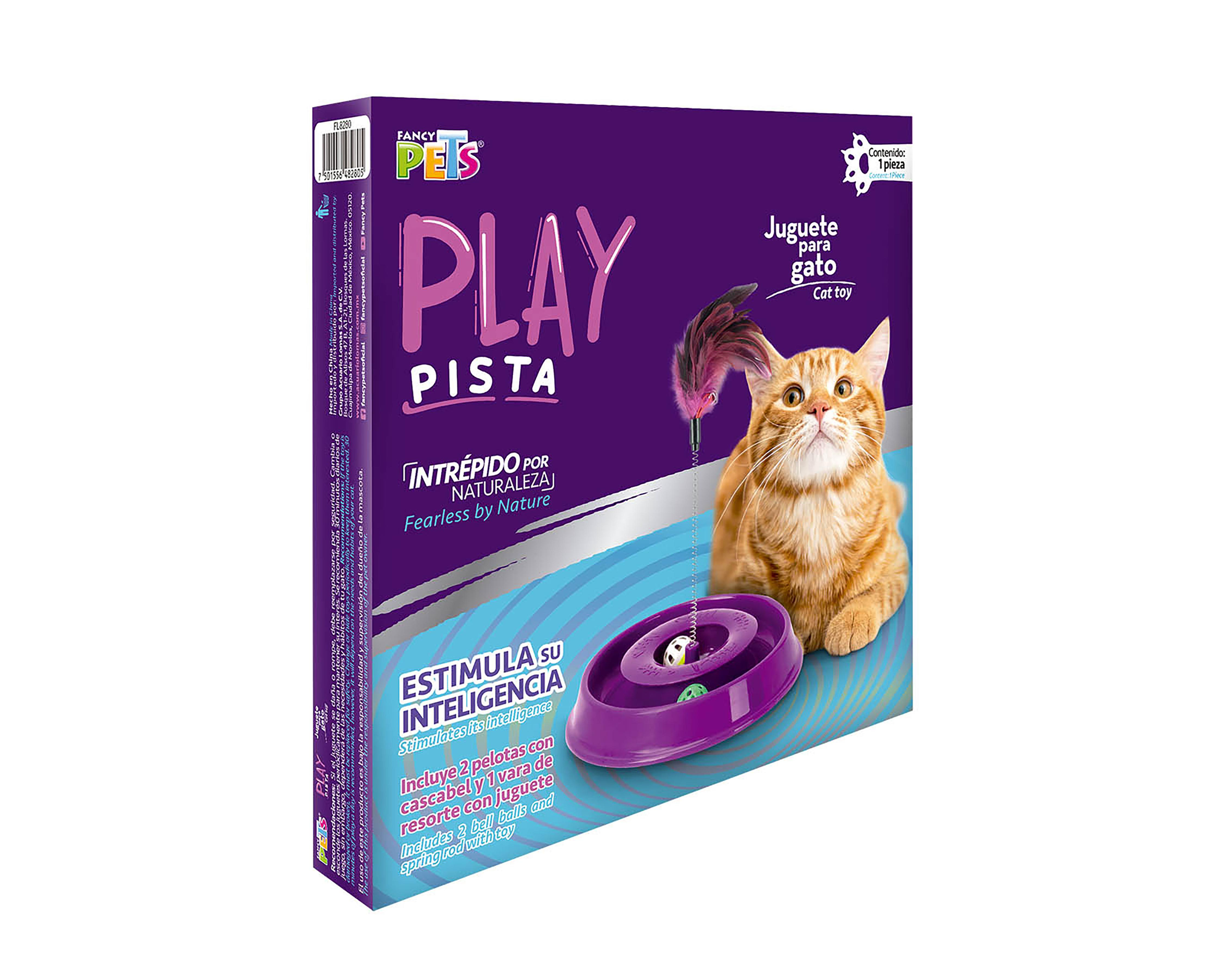 Foto 4 pulgar | Pista para Gato Fancy Pets con Cascabeles y Resorte