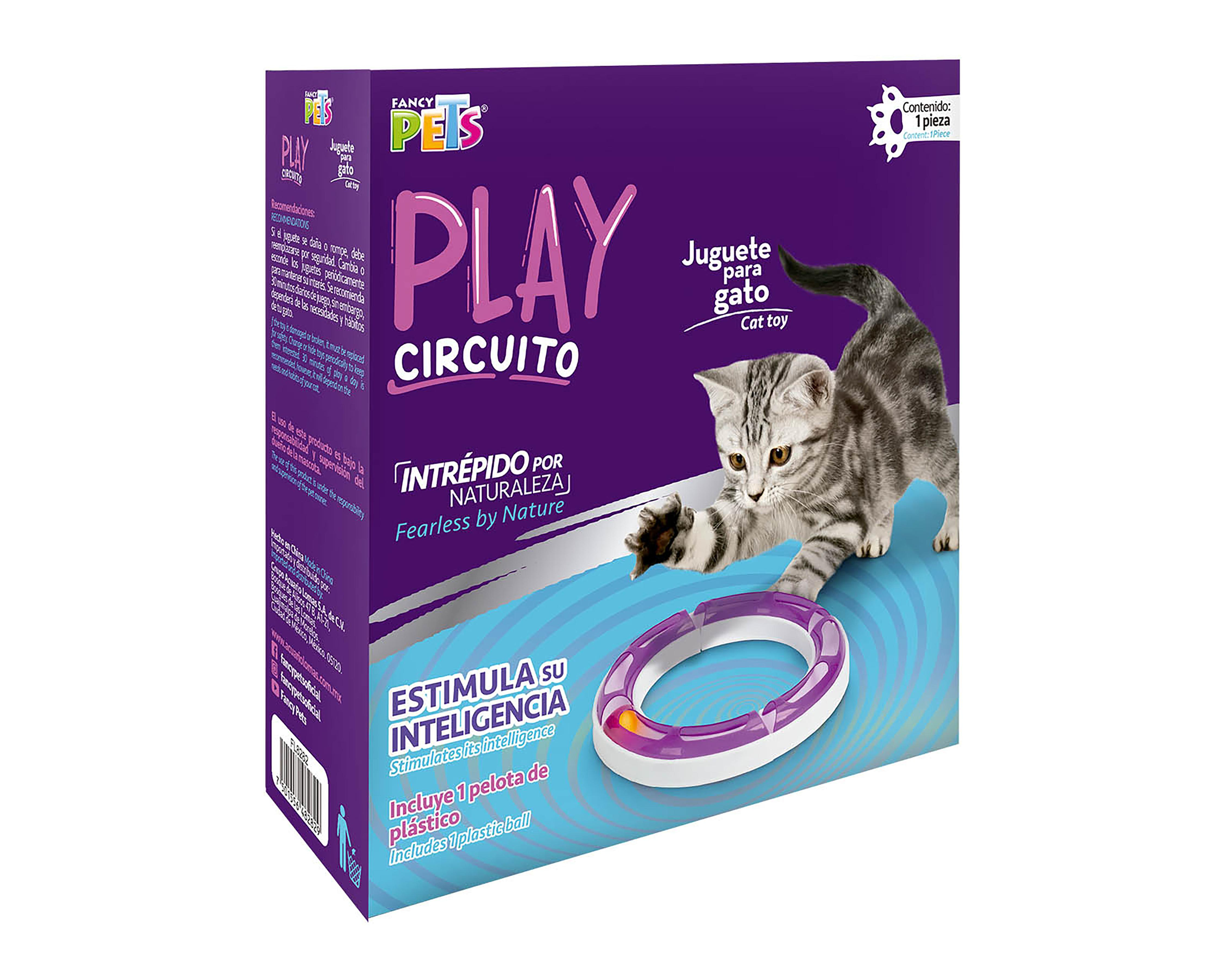 Foto 3 pulgar | Circuito de Juego para Gato Fancy Pets con Pelota