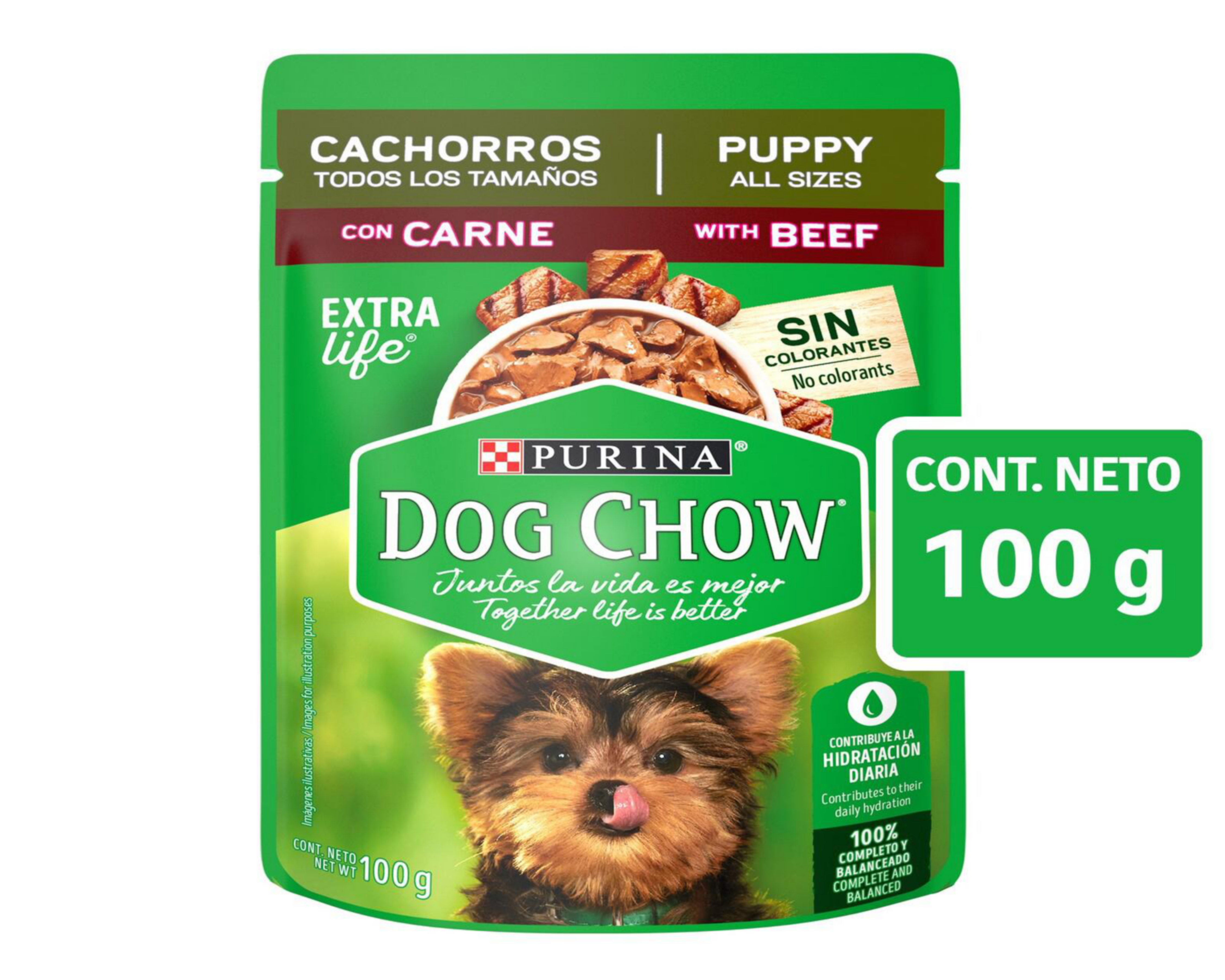 Alimento para Perro Purina Dog Show Cachorros 100 g $11