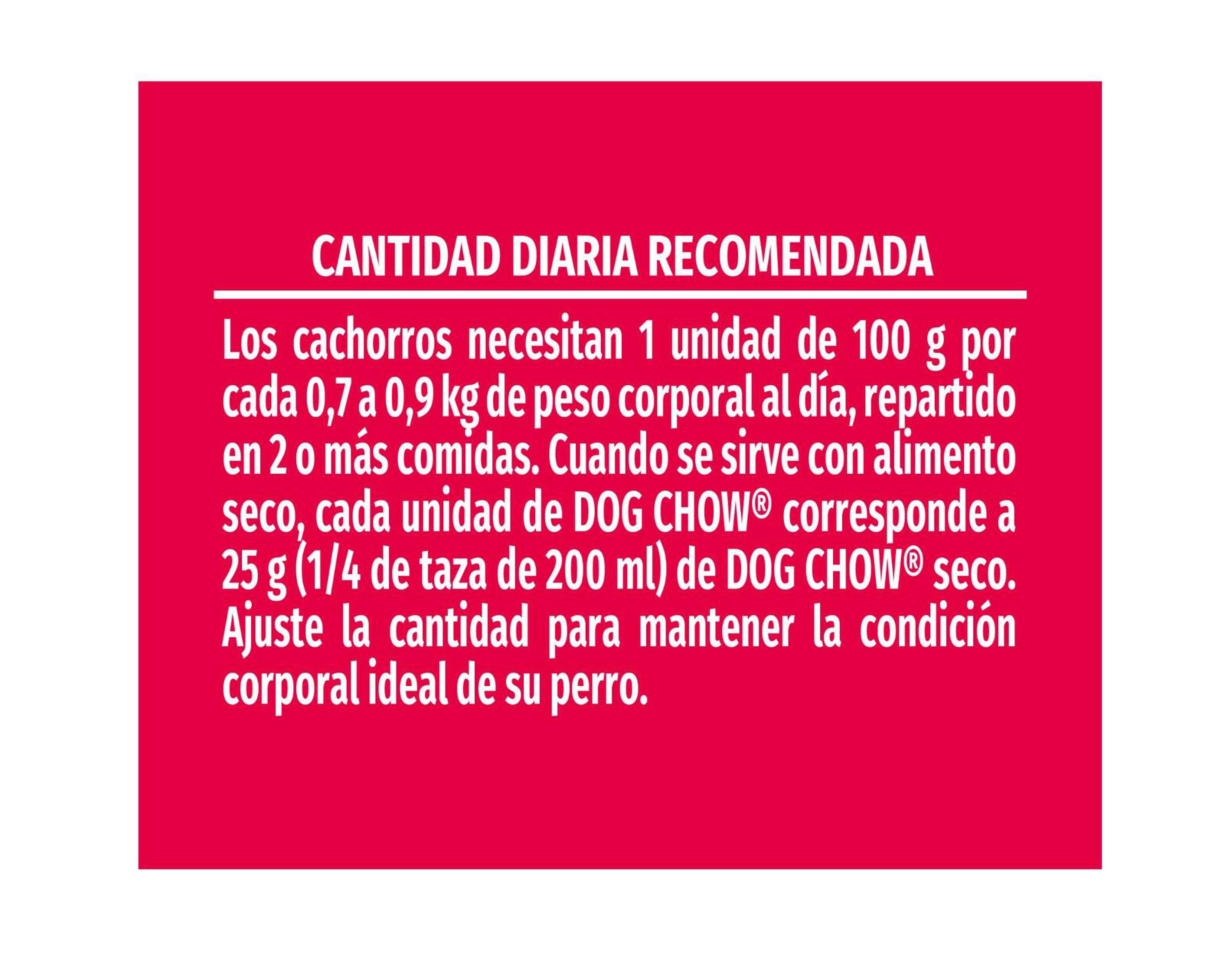 Foto 5 pulgar | Alimento para Perro Purina Dog Chow Cachorros 100 g