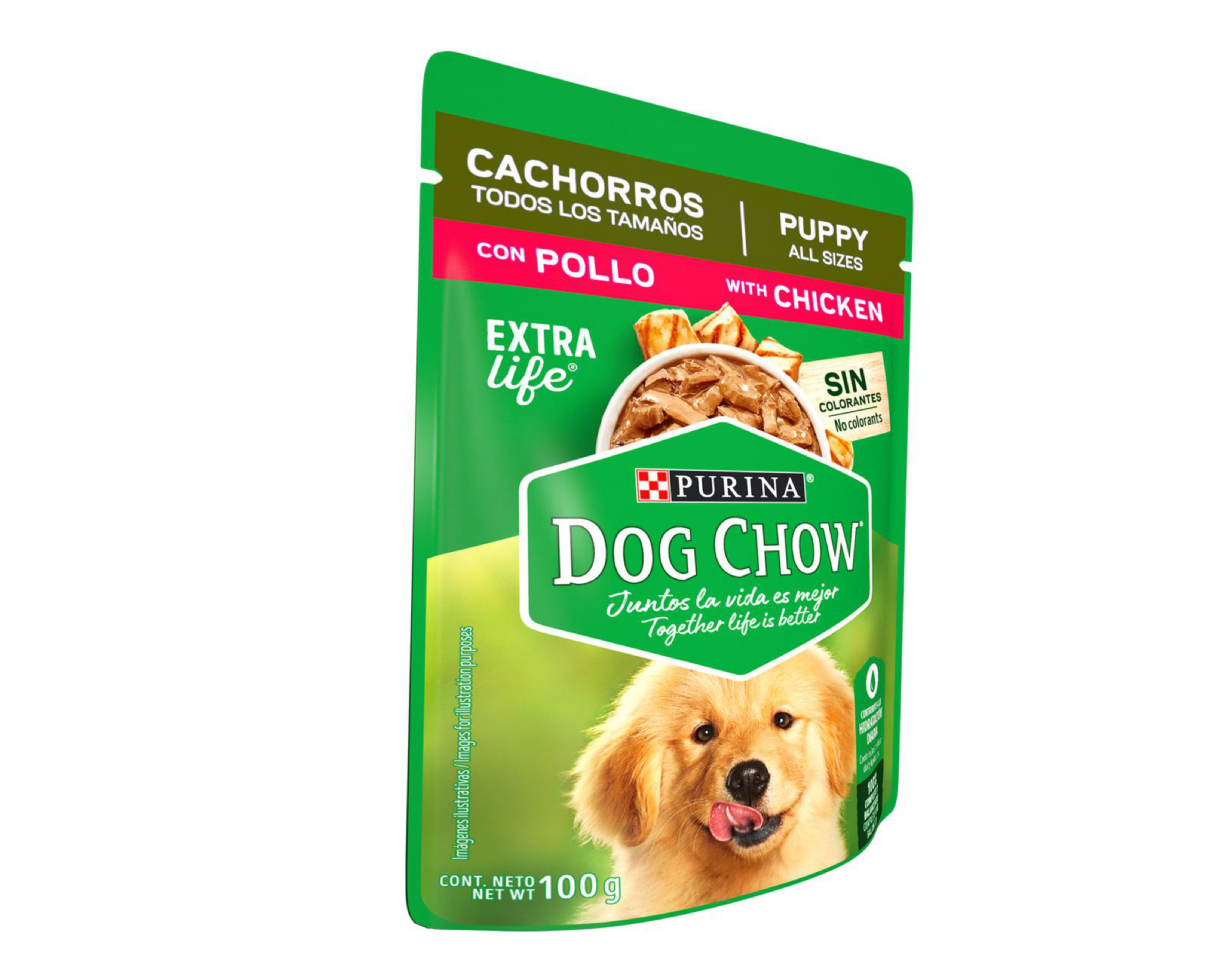 Foto 7 pulgar | Alimento para Perro Purina Dog Chow Cachorros 100 g