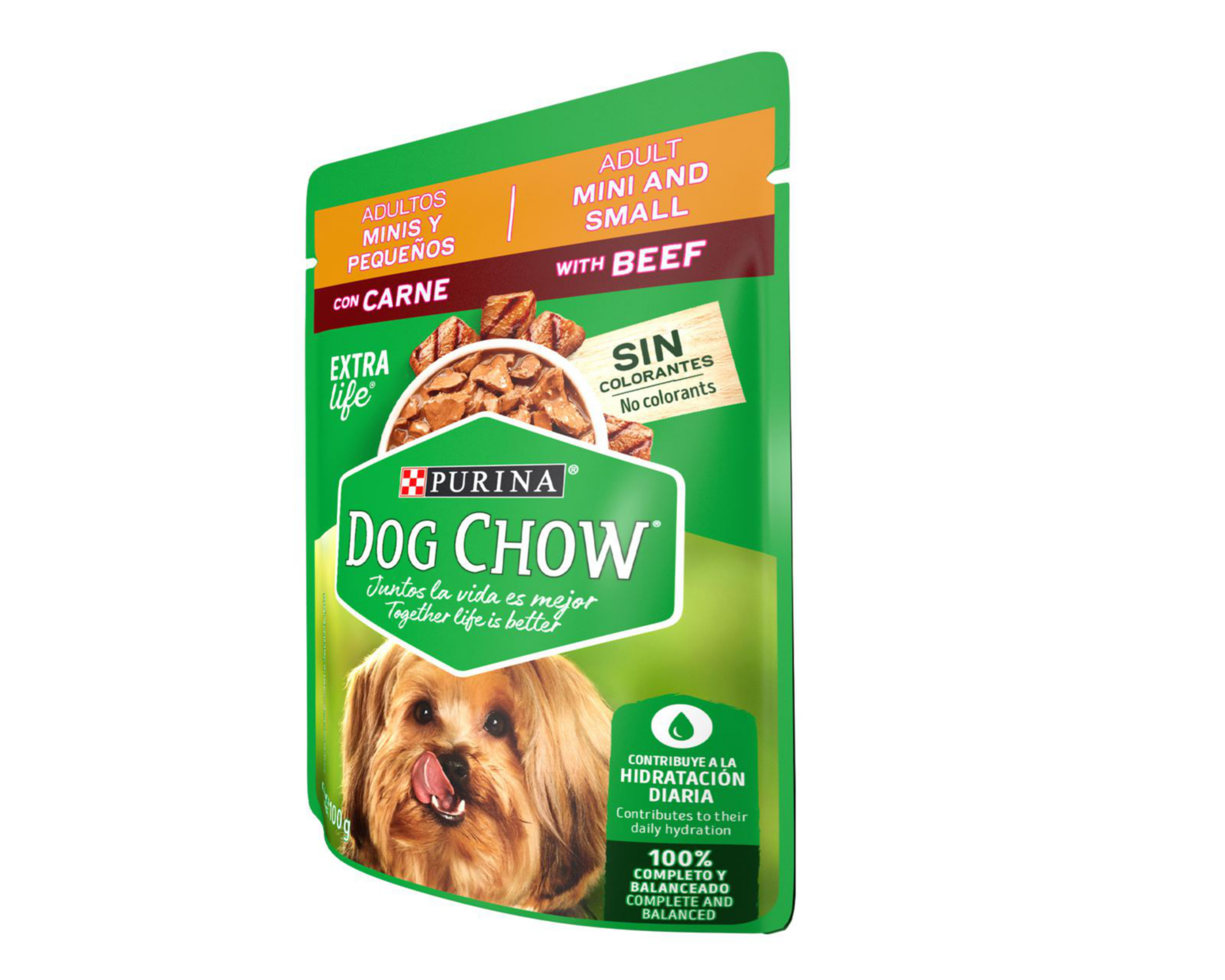 Foto 8 pulgar | Alimento para Perro Purina Dog Chow Adultos Minis y Pequeños 100 g
