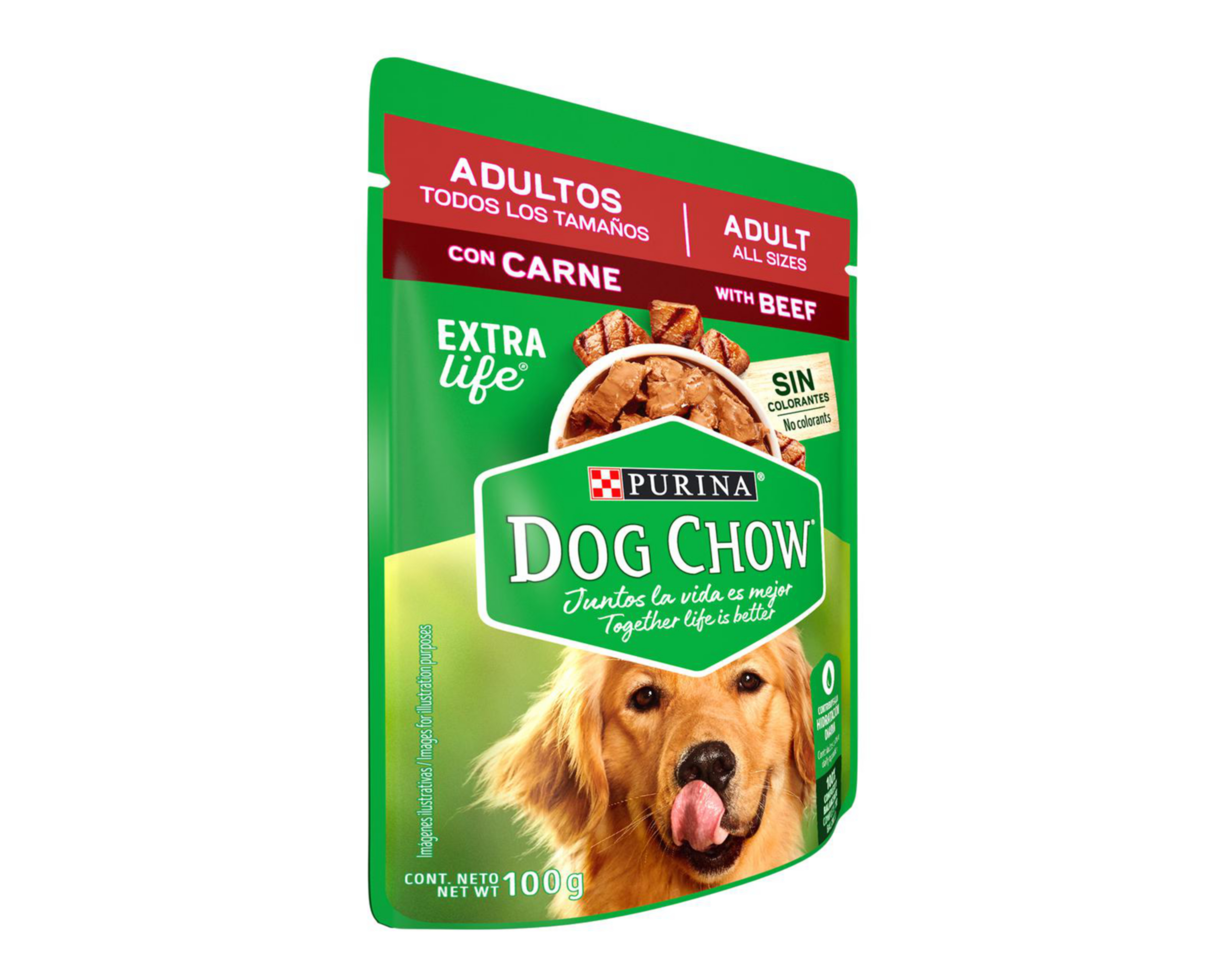 Foto 7 pulgar | Alimento para Perro Purina Dog Chow Adulto 100 g