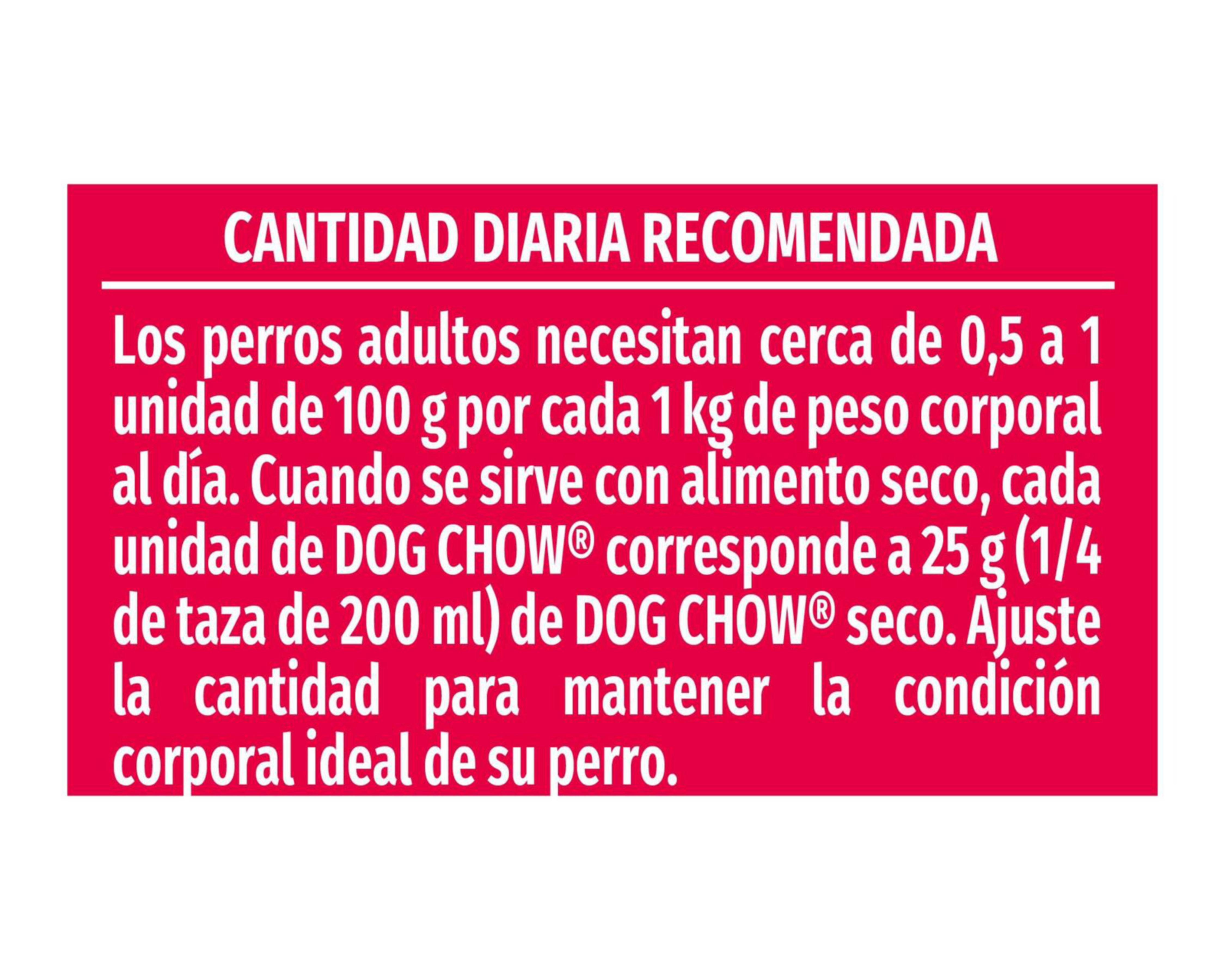 Foto 5 pulgar | Alimento para Perro Purina Dog Chow Adulto 100 g