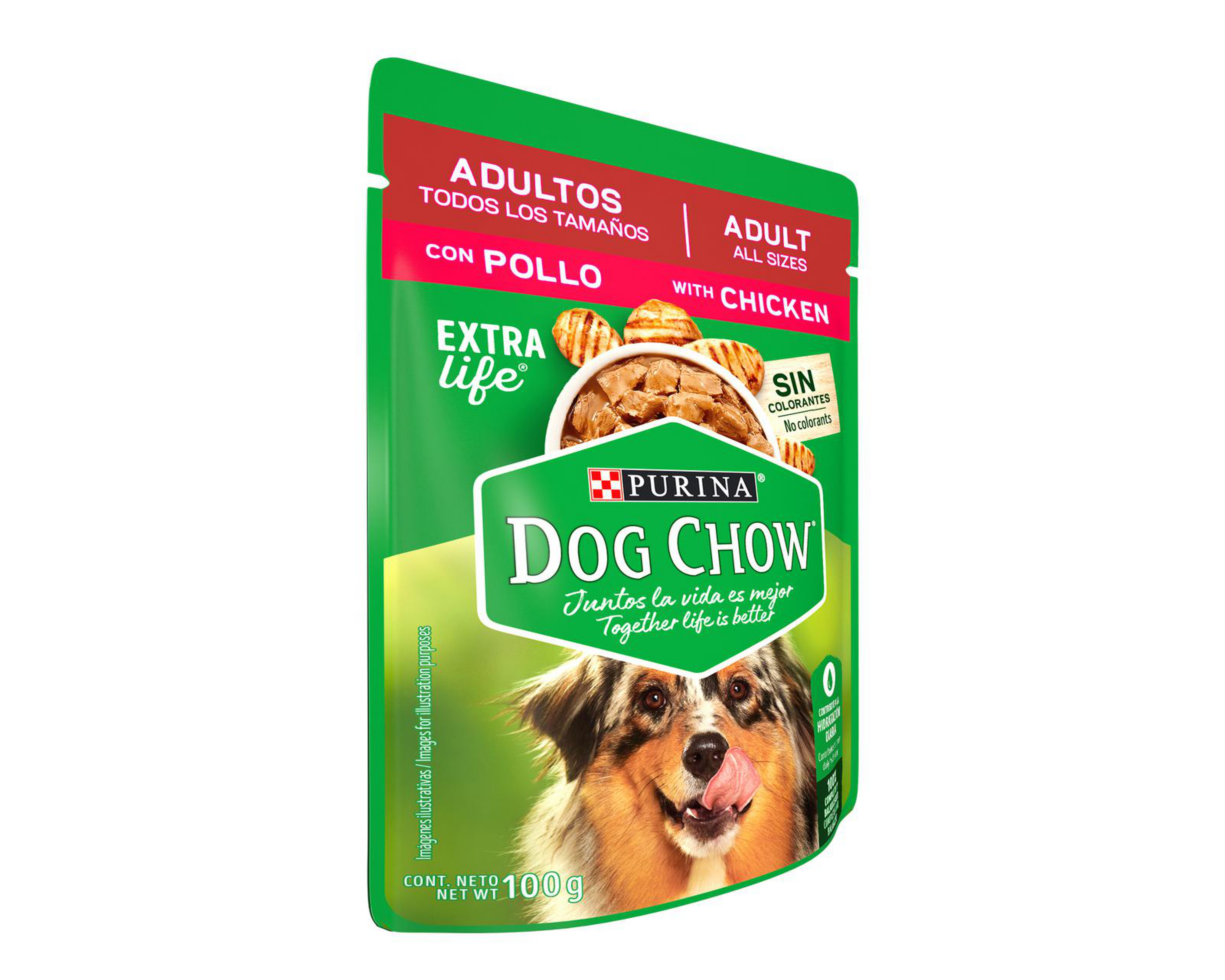 Foto 7 pulgar | Alimento para Perro Purina Dog Chow Adulto 100 g