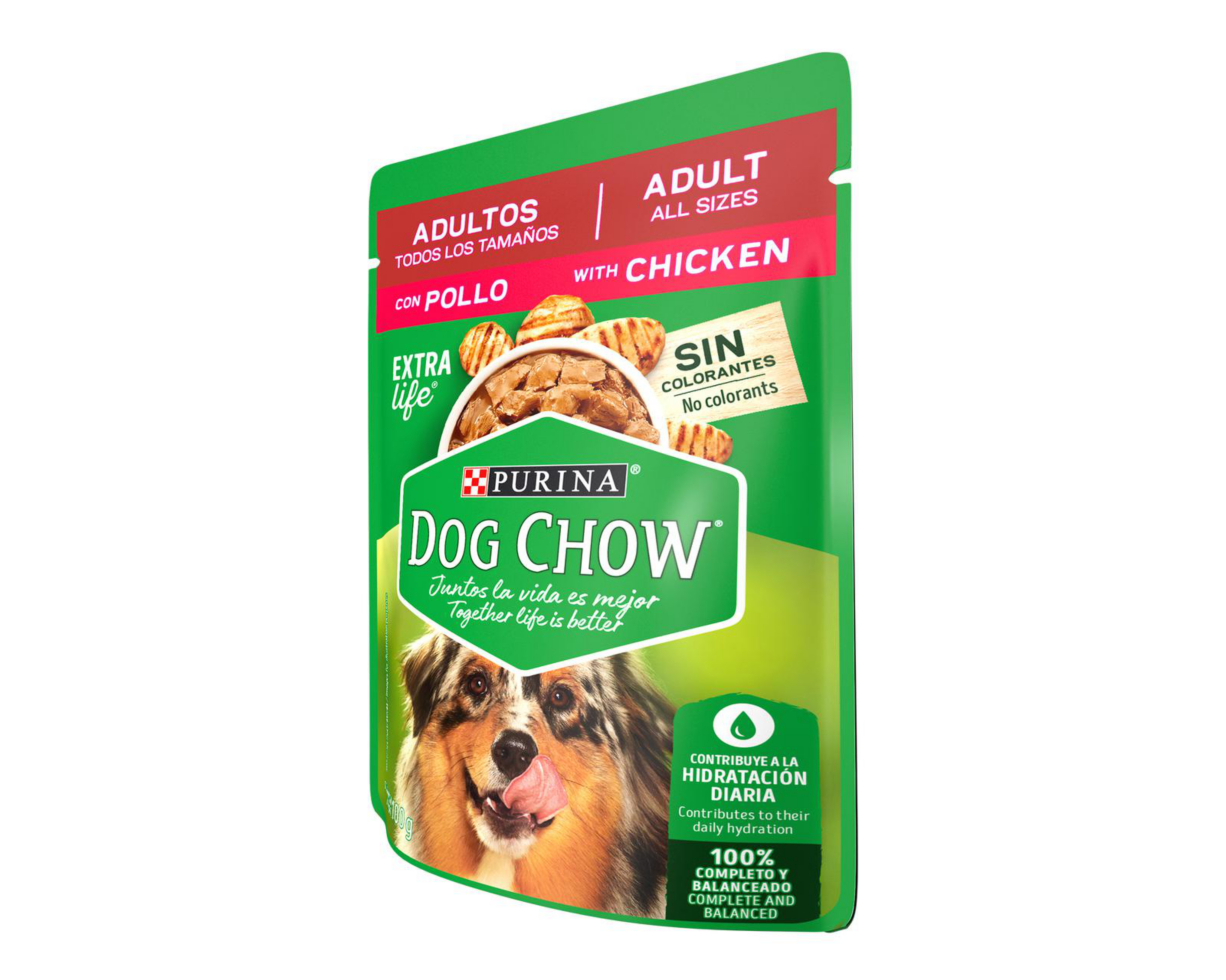 Foto 8 pulgar | Alimento para Perro Purina Dog Chow Adulto 100 g