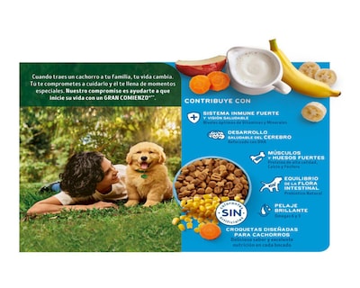 Foto 3 | Alimento para Perro Purina Dog Chow Cachorro 2 kg