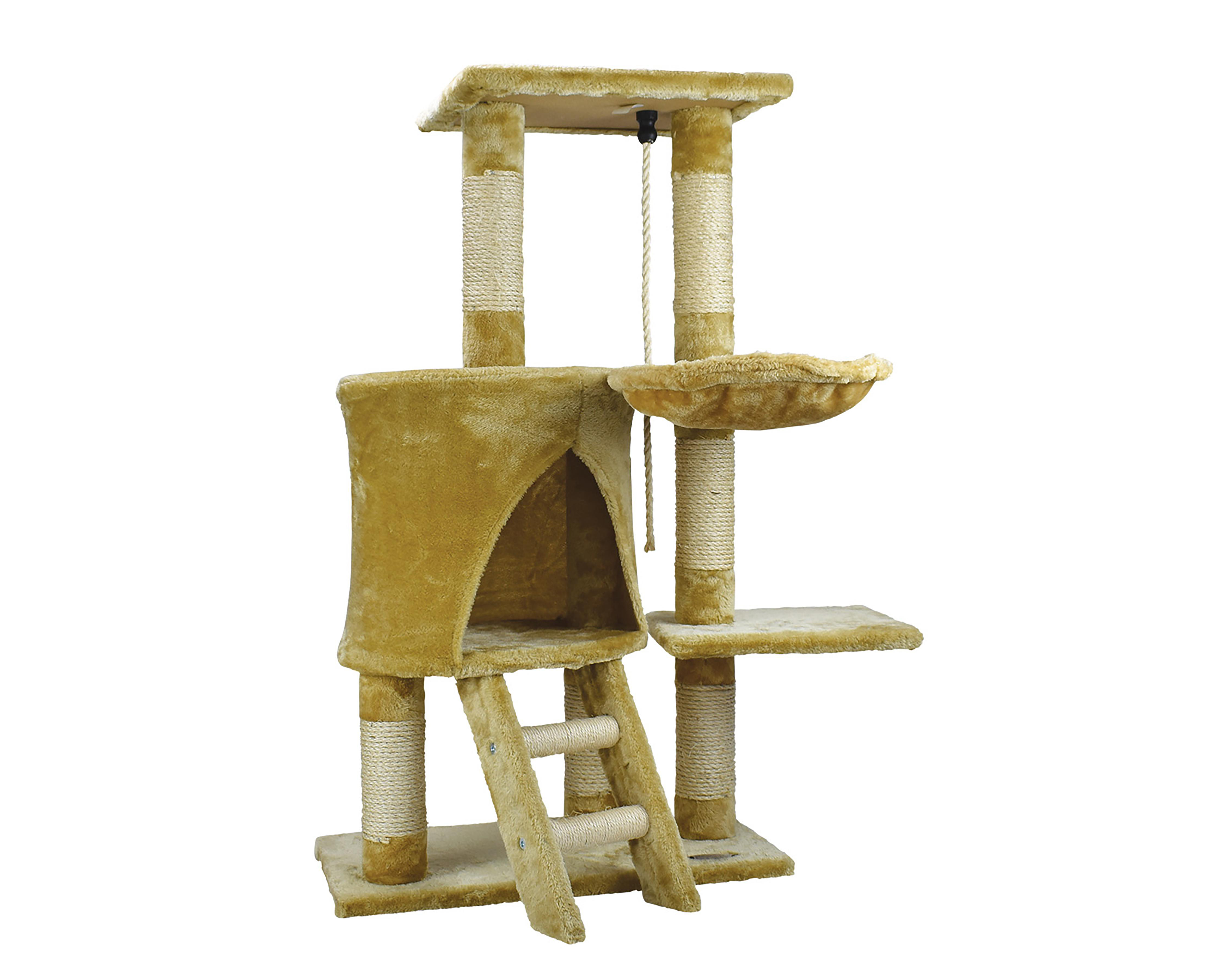 Mueble para Gato Fancy Pets con Escaleras y Hamaca