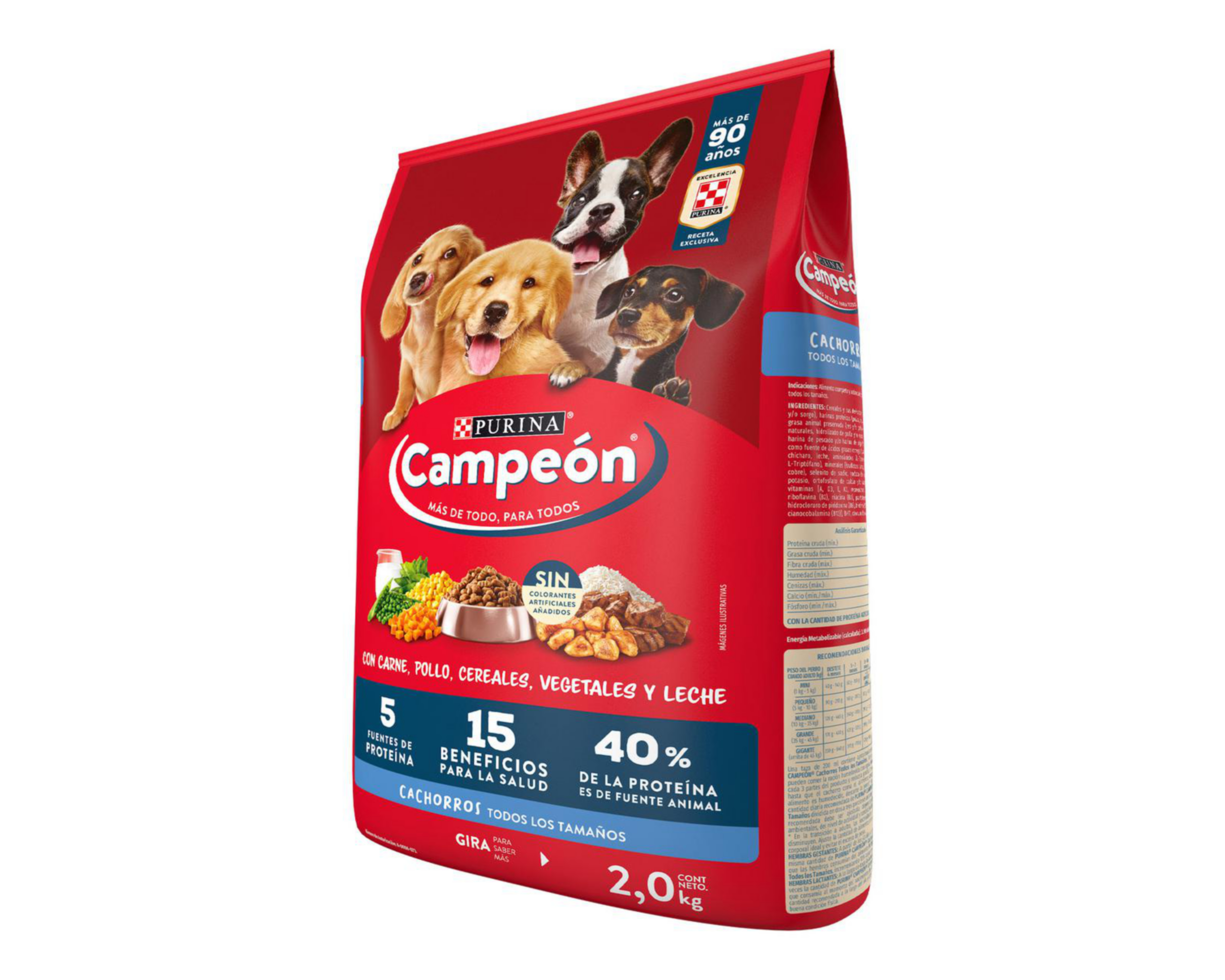 Foto 11 pulgar | Alimento para Perro Purina Campeón Cachorro 2 kg