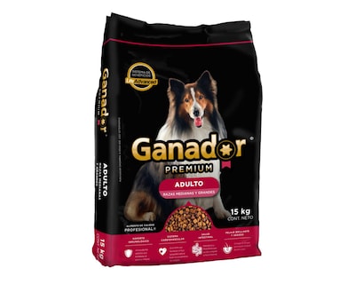 Foto 4 | Alimento para Perro Ganador Premium Adulto Razas Medianas y Grandes 15 kg