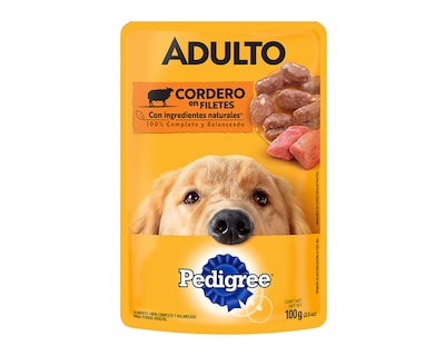 Foto 1 | Alimento para Perro Pedigree Adulto 100 g