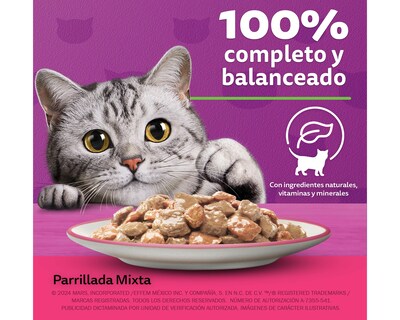 Foto 3 | Alimento para Gato Whiskas Adulto 85 g