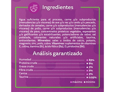 Foto 3 | Alimento para Gato Whiskas Adulto 85 g
