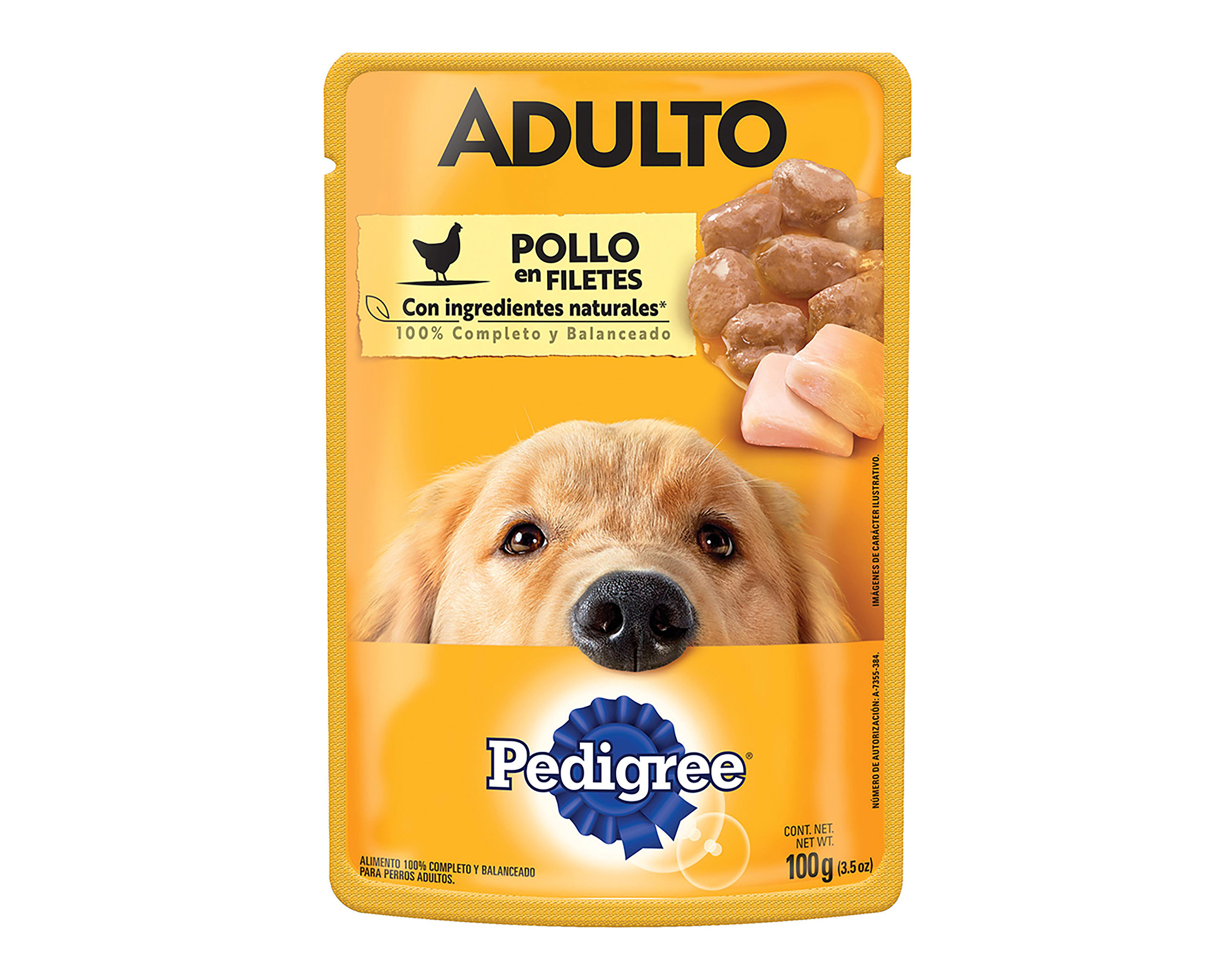 Foto 2 pulgar | Alimento para Perro Pedigree Adulto 100 g