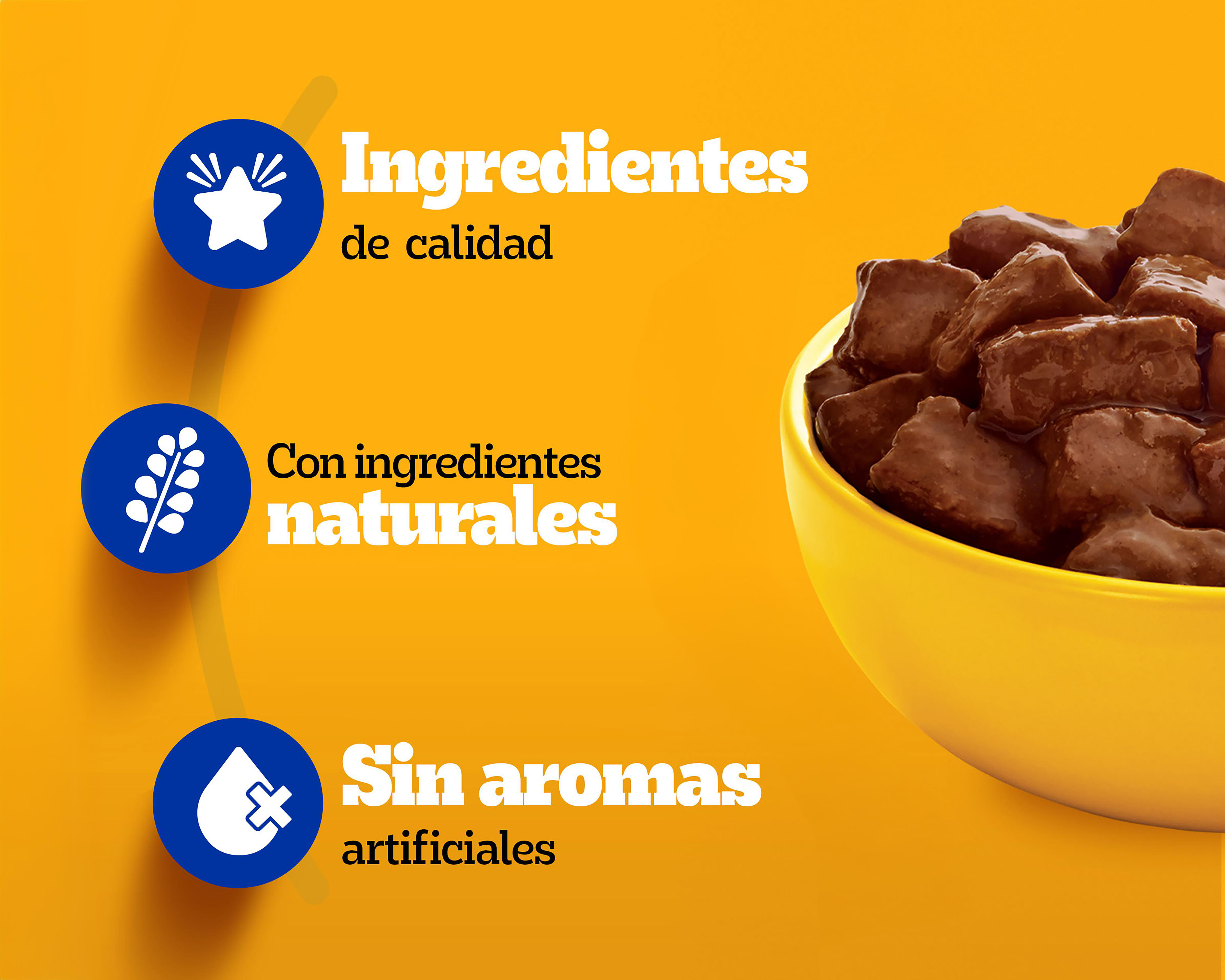 Foto 2 | Alimento para Perro Pedigree Adulto 100 g