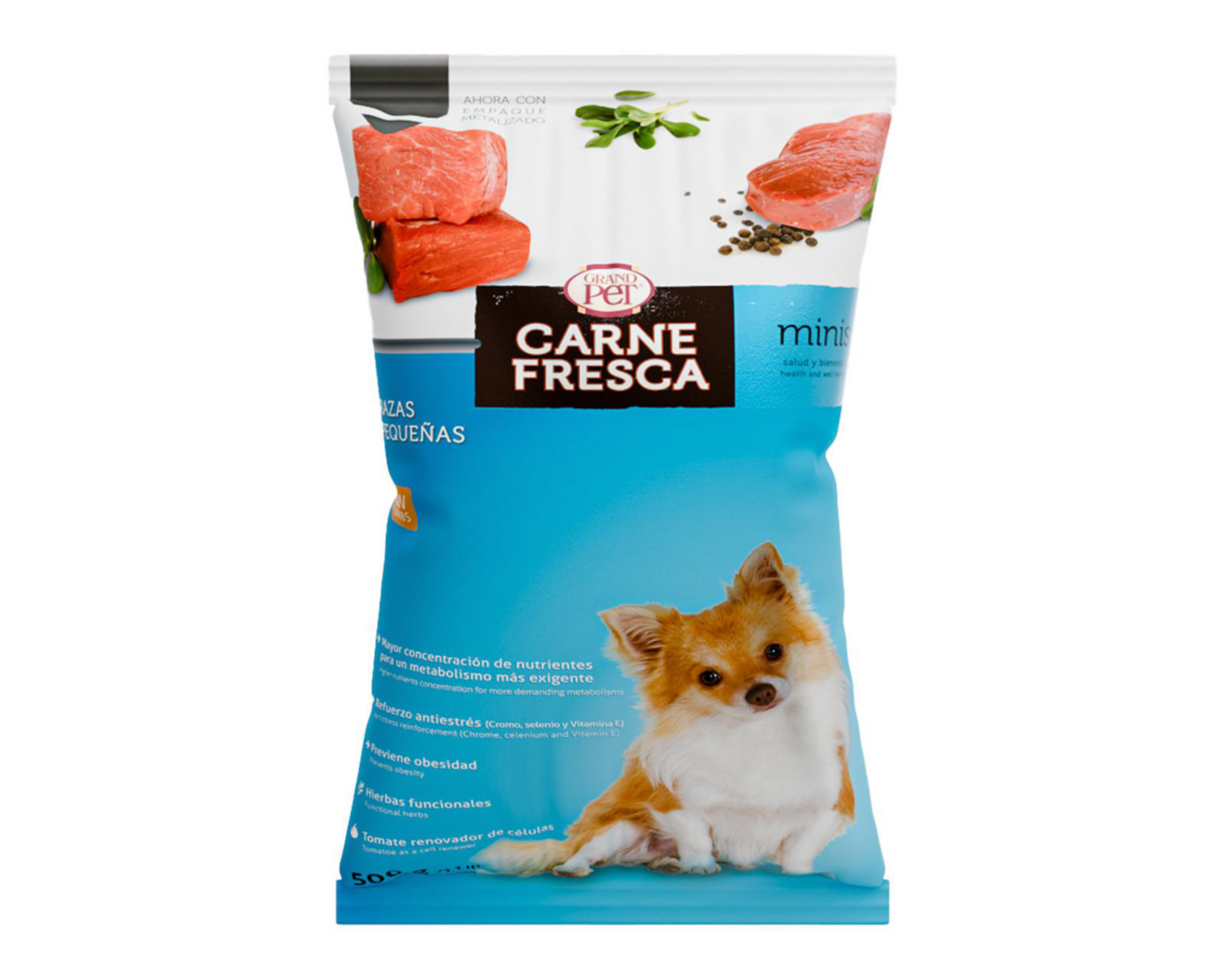 Alimento para Perro Grandpet Adulto Raza Pequeña 500 g