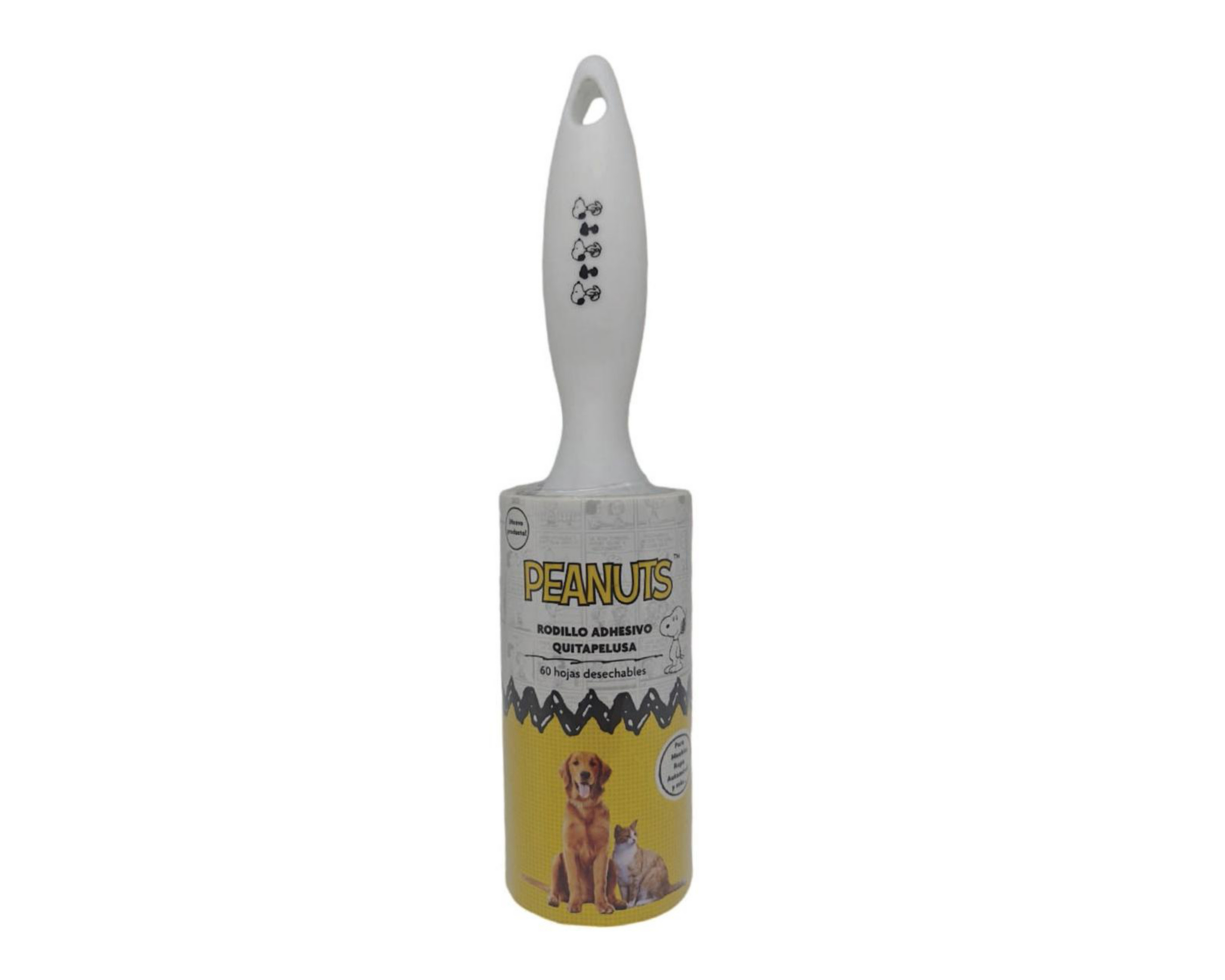 Rodillo Quitapelusa Peanuts Adhesivo $36