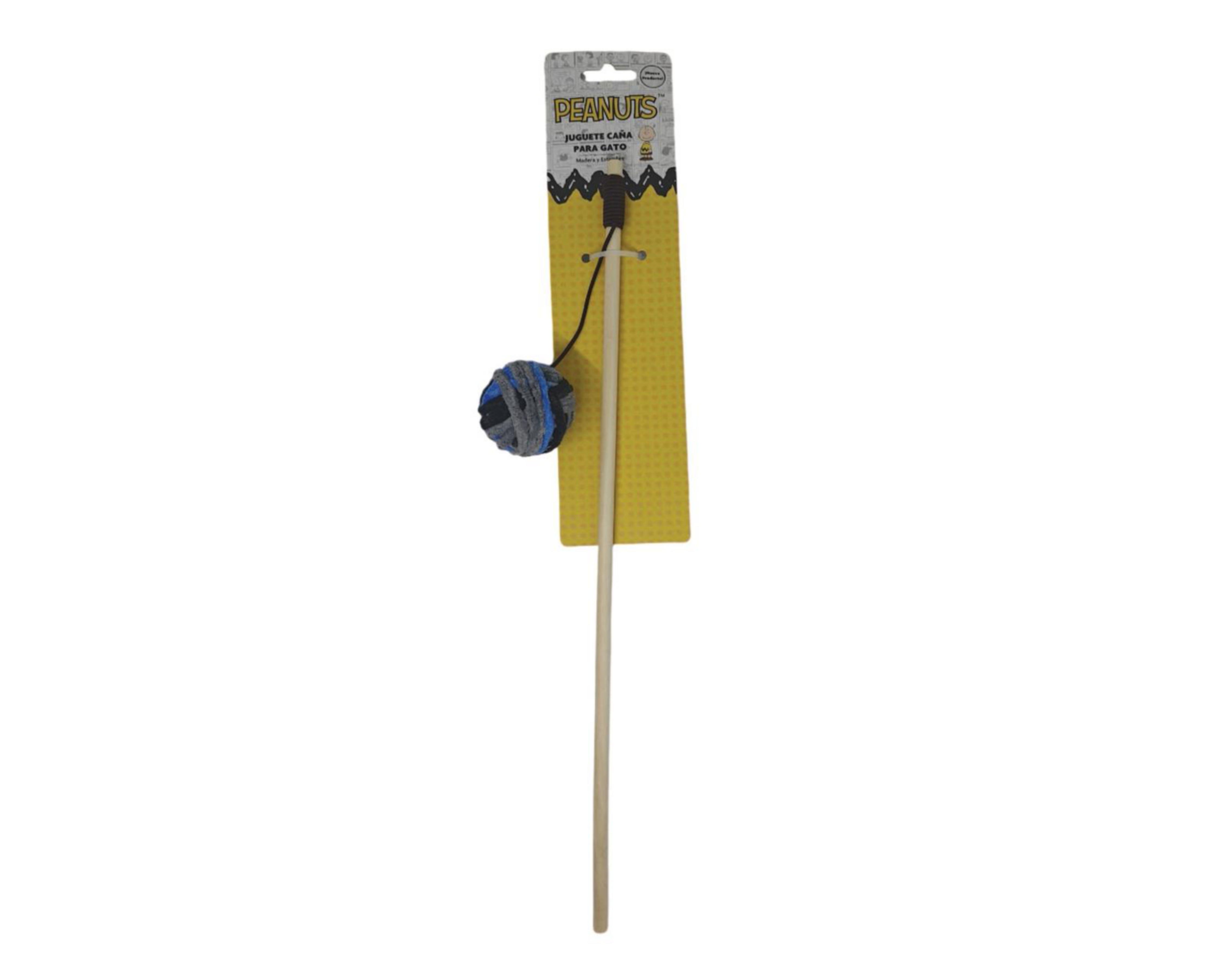Juguete Caña para Gato Peanuts de Madera $36