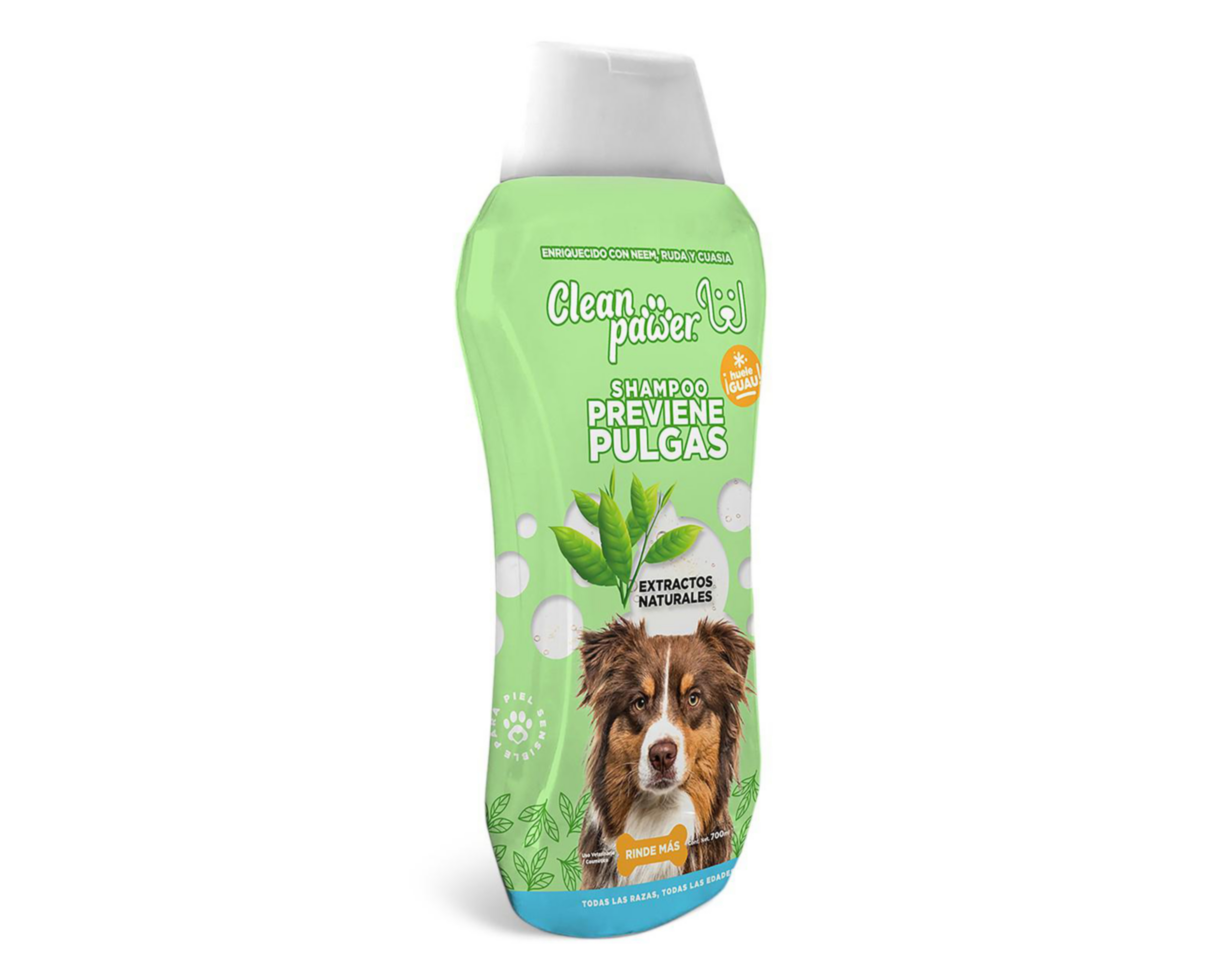 Foto 4 pulgar | Shampoo para Mascota Clean Pawer Previene Pulgas 700 ml