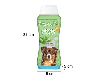 Foto 4 | Shampoo para Mascota Clean Pawer Previene Pulgas 700 ml