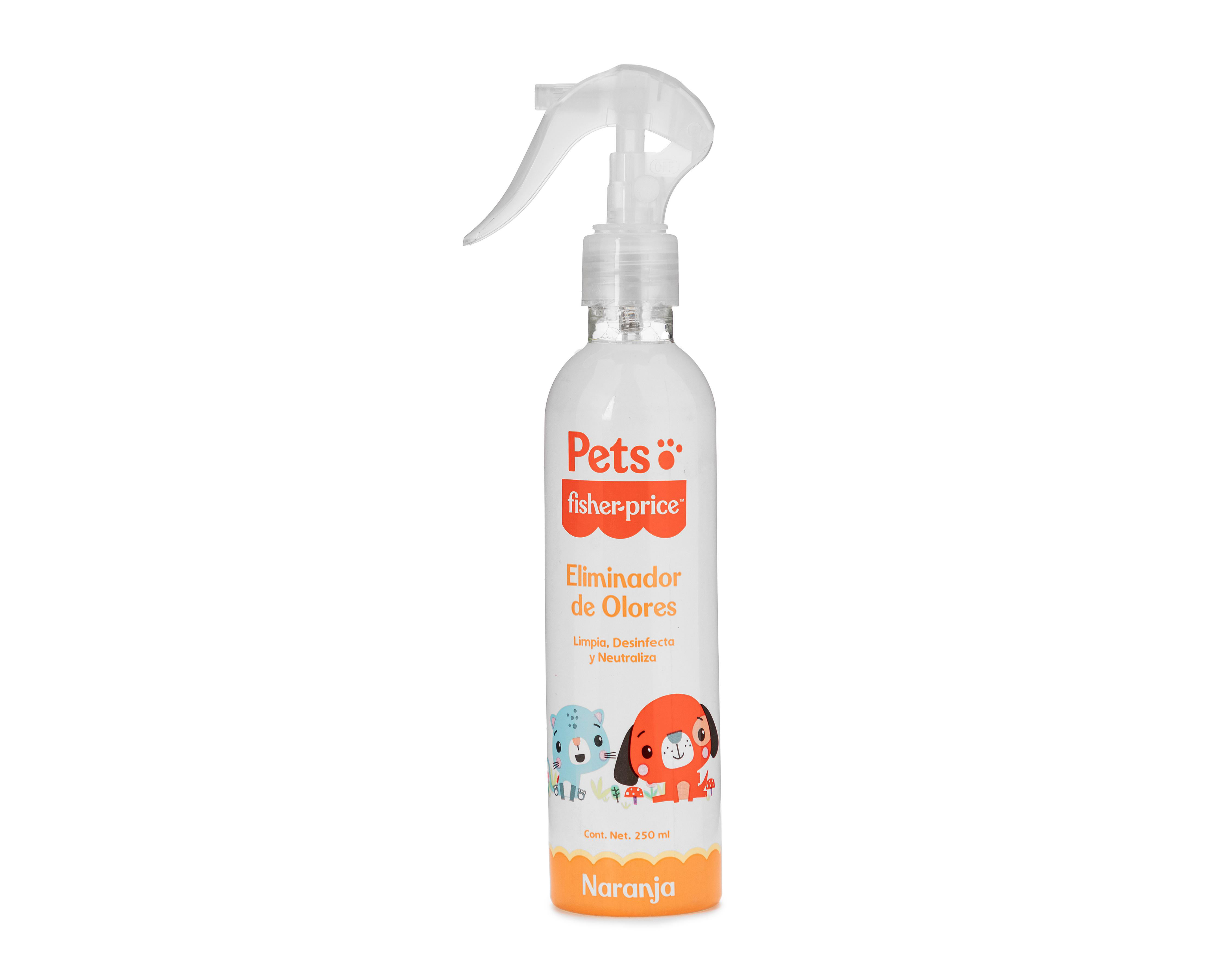 Foto 2 pulgar | Eliminador de Olores de Mascota Fisher-Price Naranja 250 ml