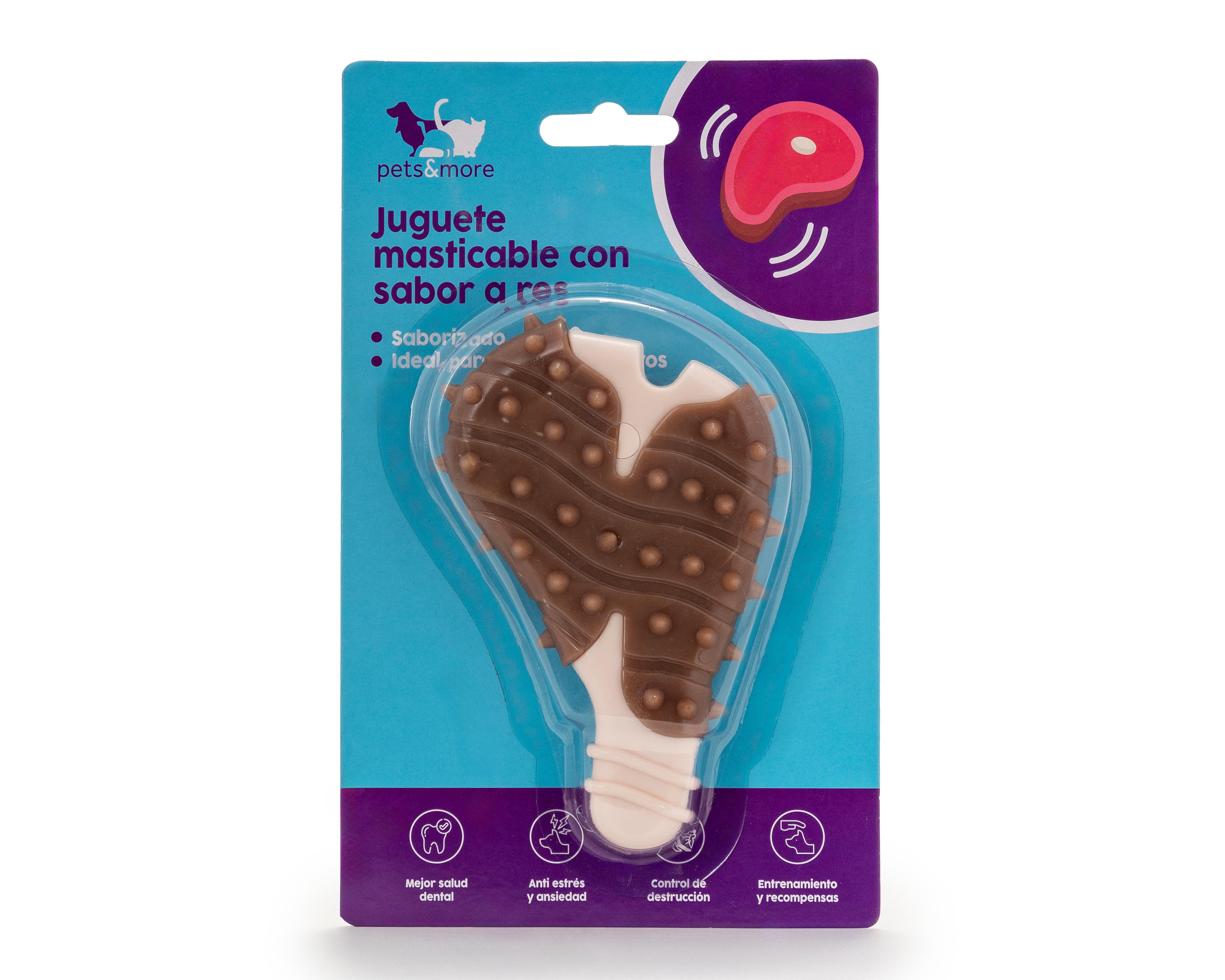 Foto 2 pulgar | Juguete Masticable para Perro Pets & More Sabor Res