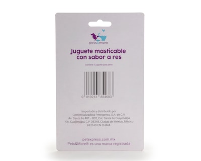 Foto 2 | Juguete Masticable para Perro Pets & More Sabor Res