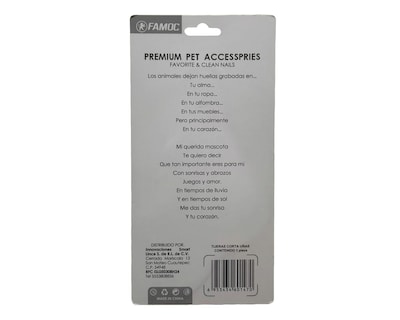Foto 2 | Tijeras Cortaúñas Famoc para Mascota