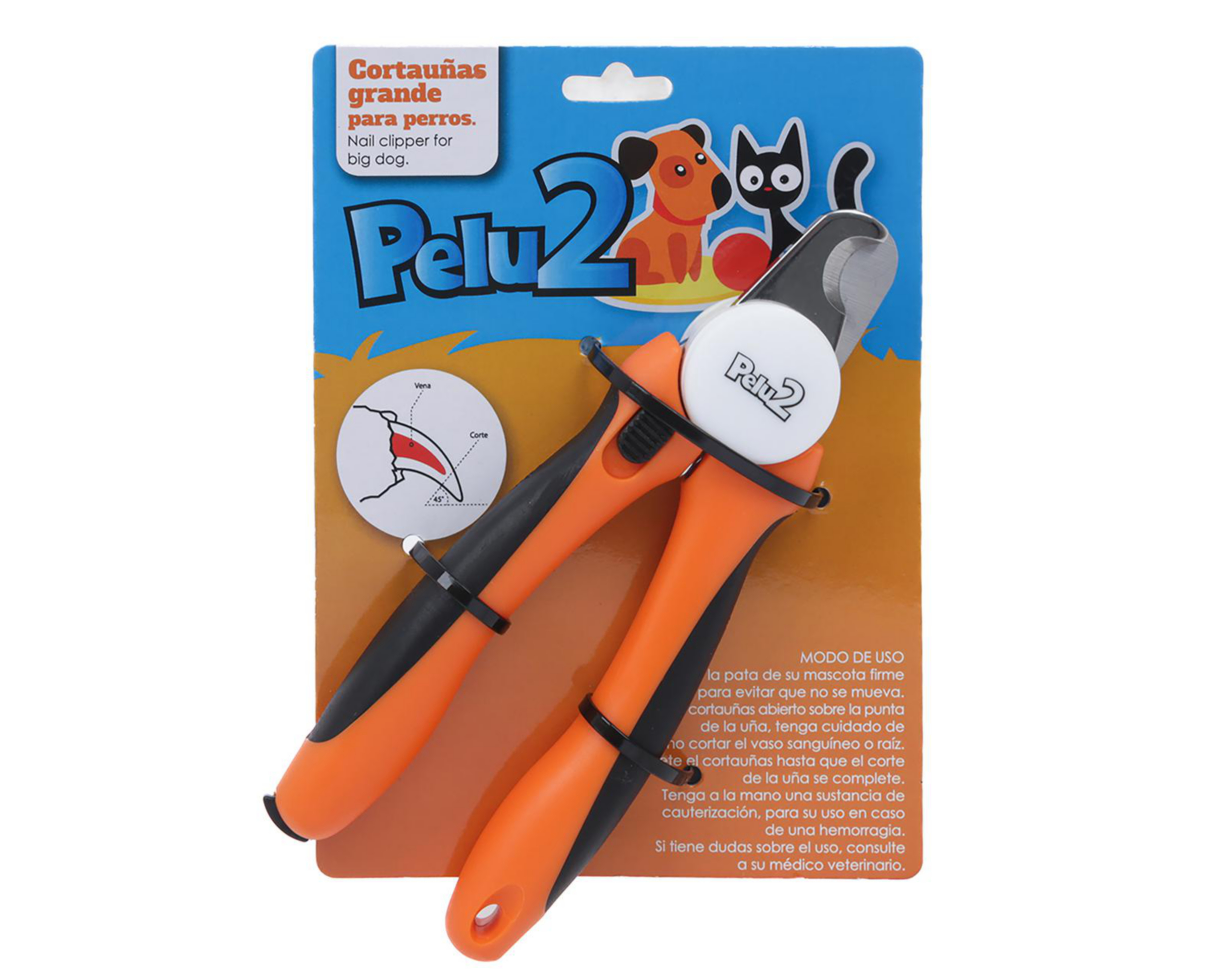 Foto 2 pulgar | Cortaúñas para Perro Pelu2