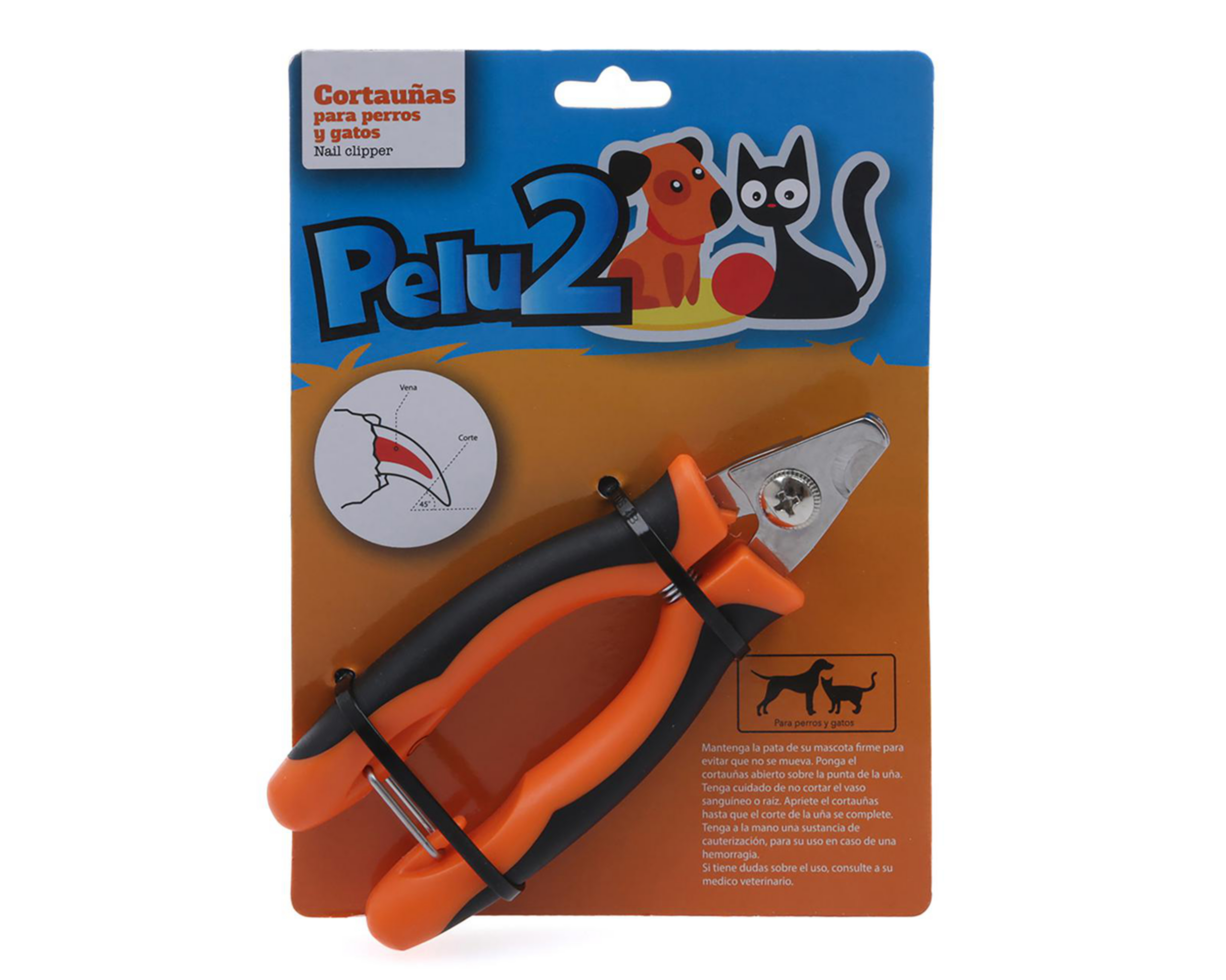 Foto 2 pulgar | Cortaúñas para Perro Pelu2