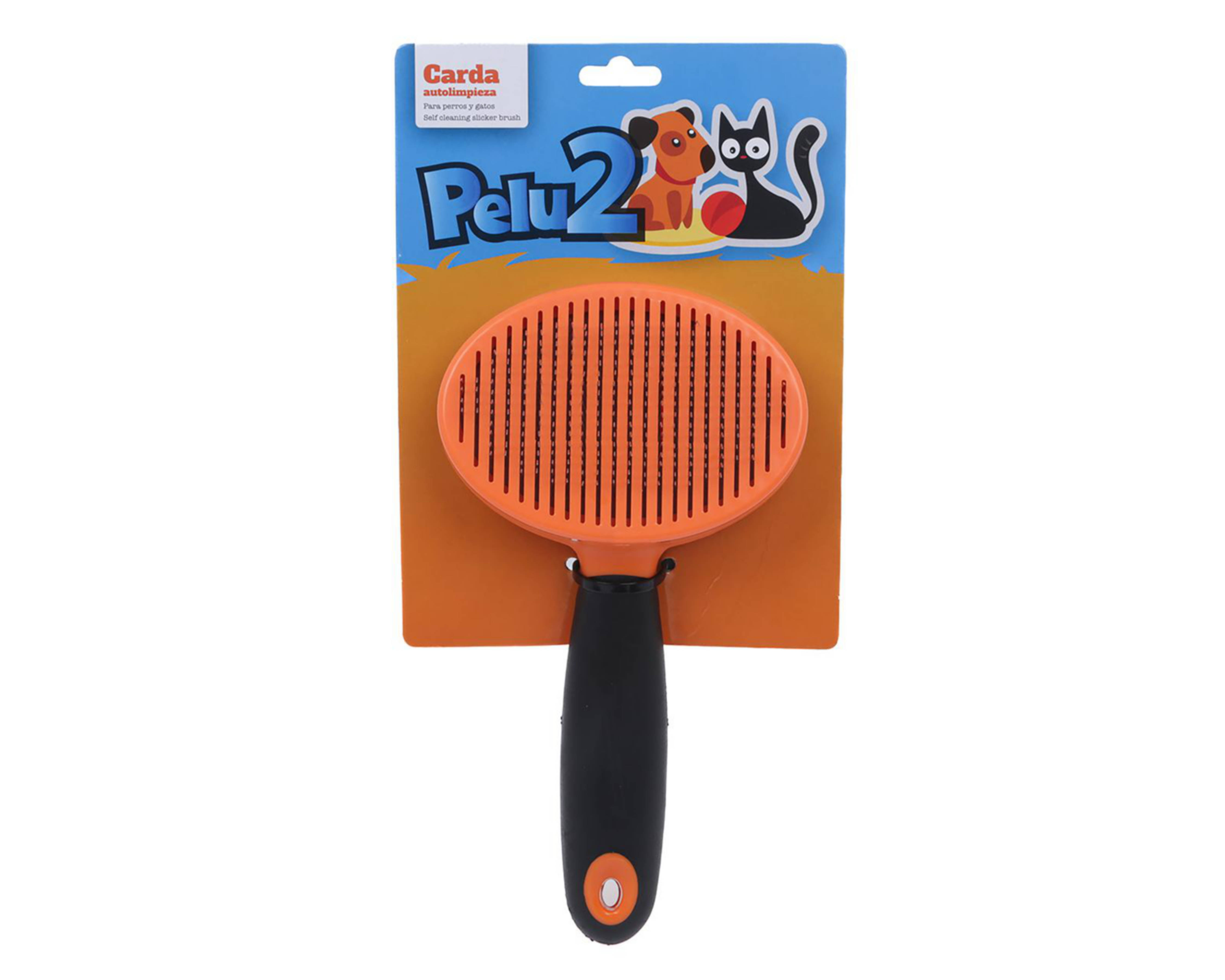 Foto 2 pulgar | Carda para Mascotas Pelu2 con Botón de Autolimpieza