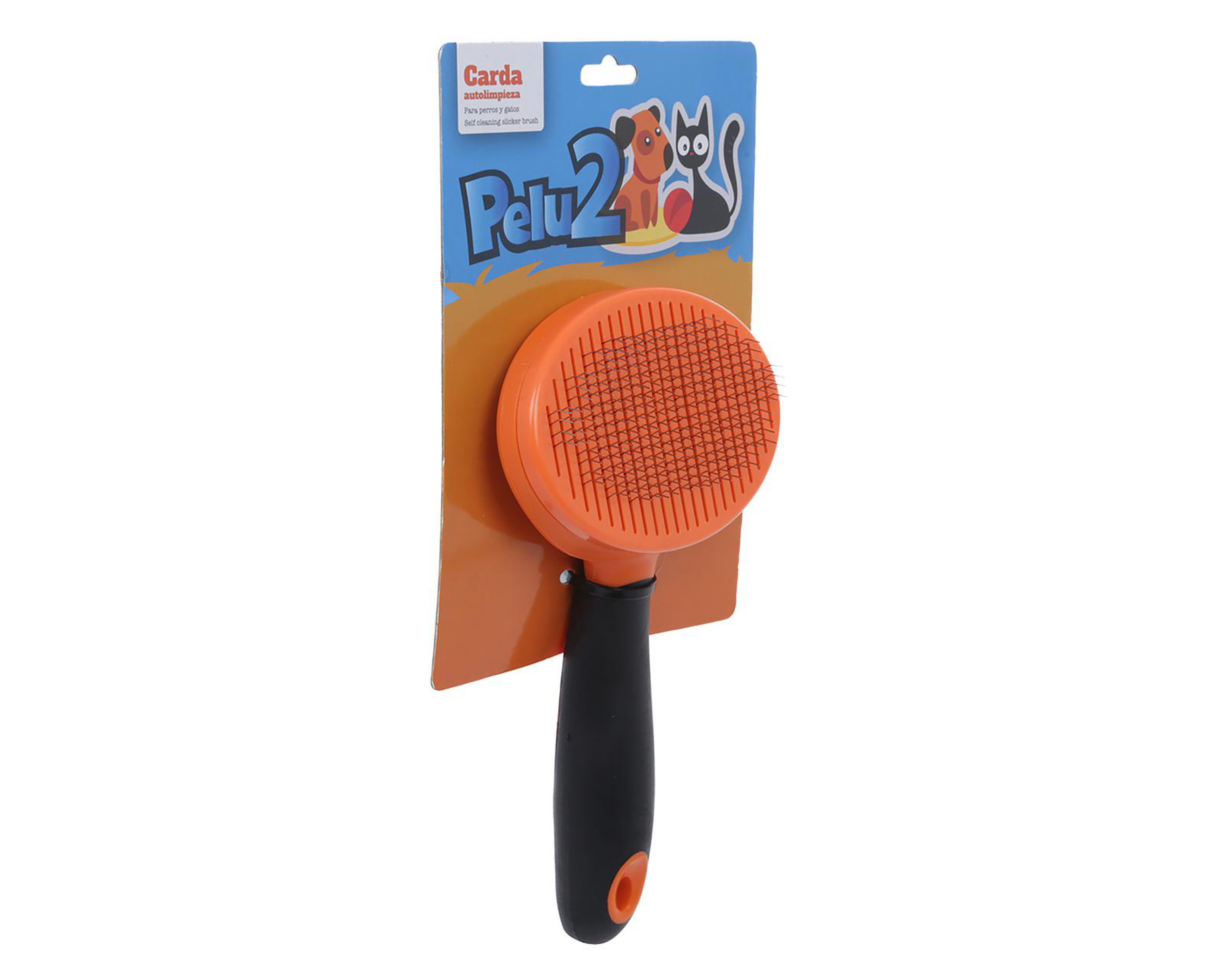 Foto 3 pulgar | Carda para Mascotas Pelu2 con Botón de Autolimpieza