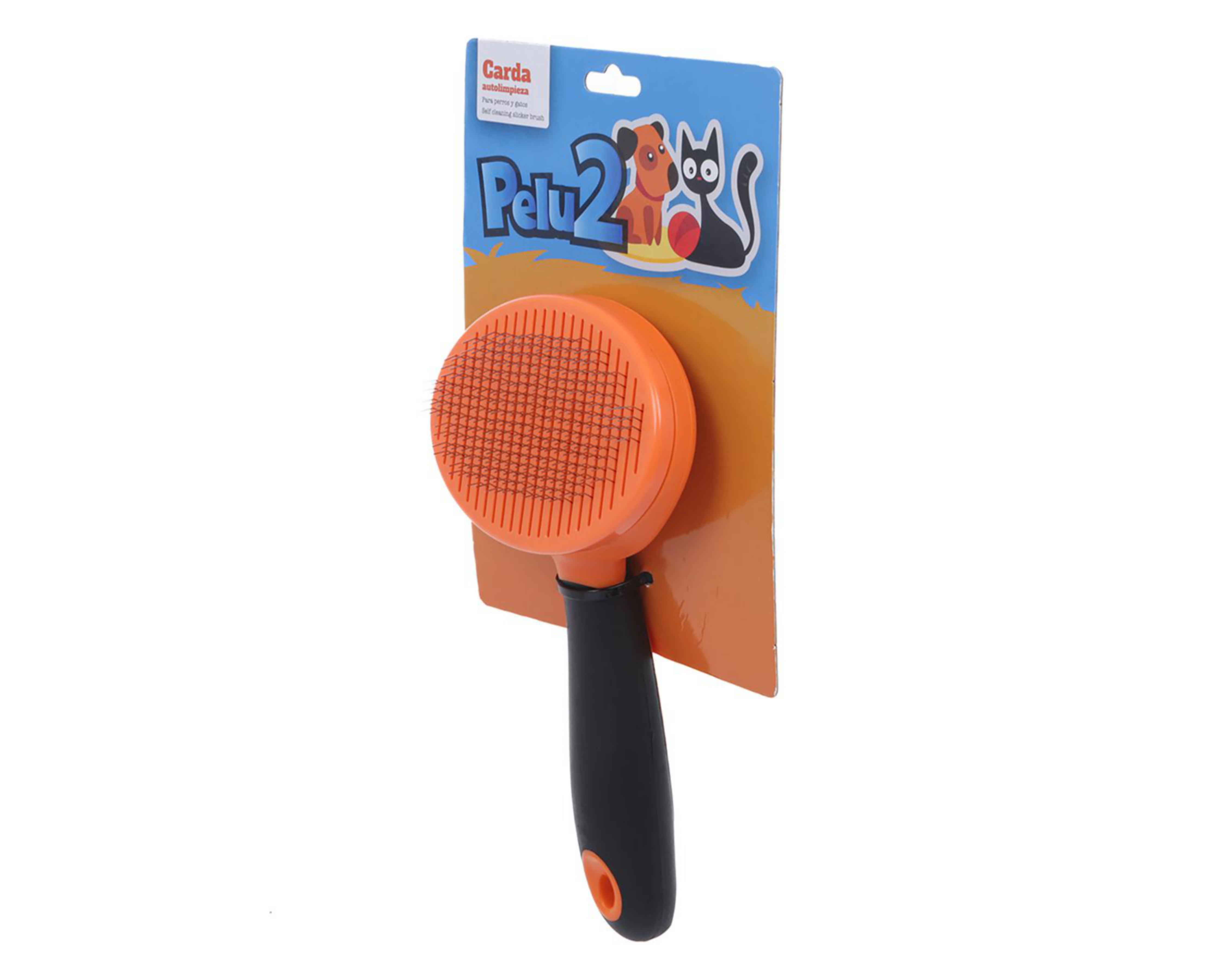 Foto 4 pulgar | Carda para Mascotas Pelu2 con Botón de Autolimpieza