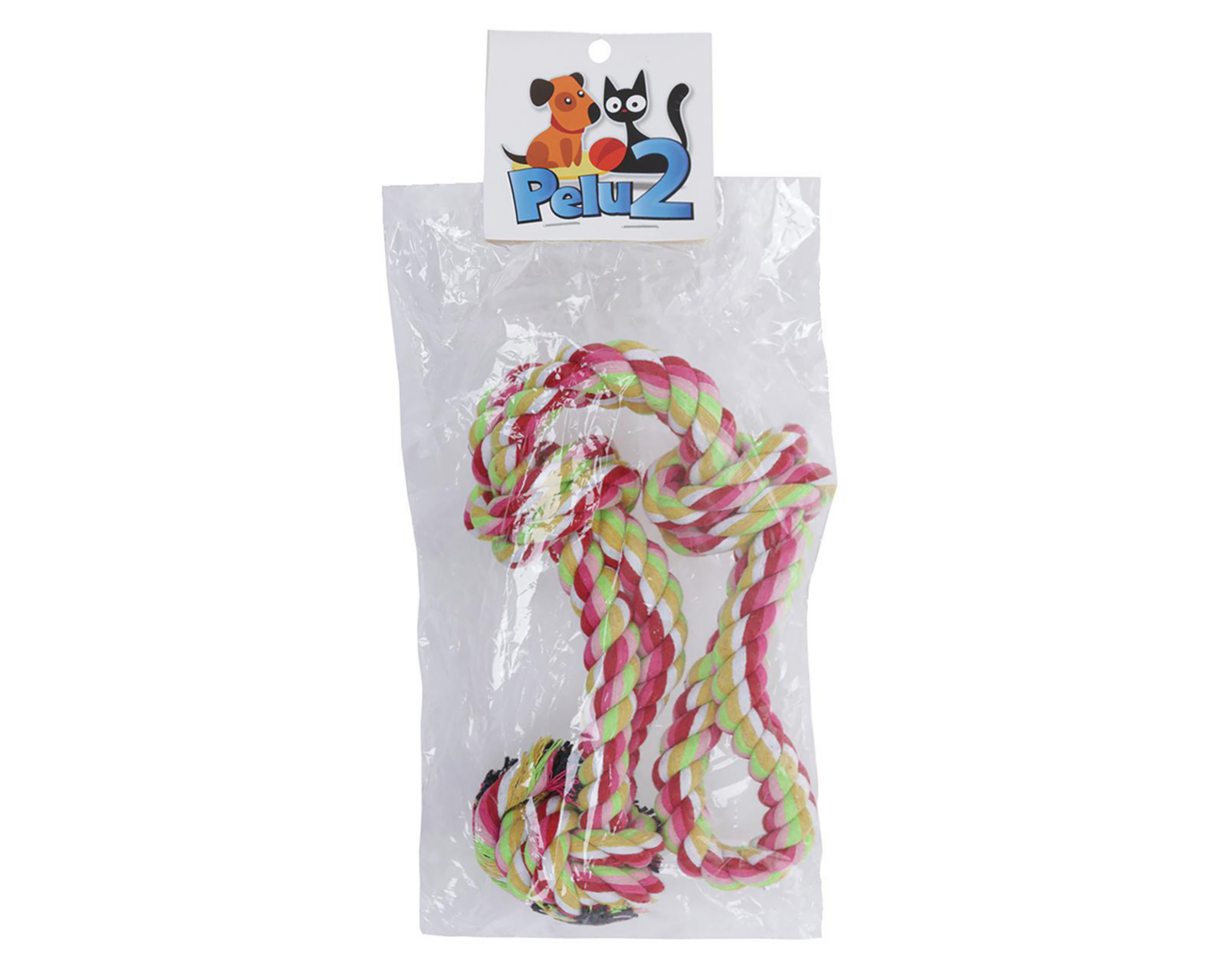 Foto 2 pulgar | Juguete para Perro Pelu2 con Nudo