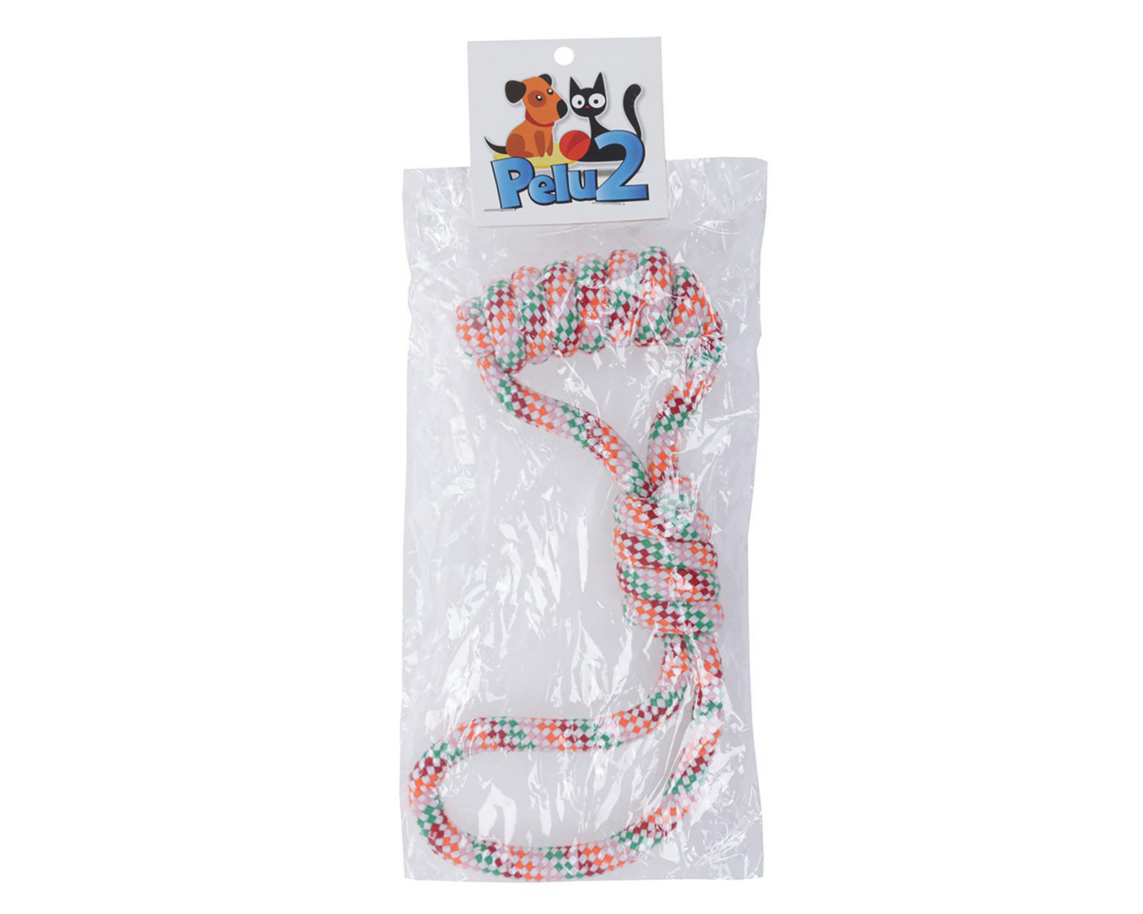 Foto 2 pulgar | Juguete para Perro Pelu2 con Doble Nudo