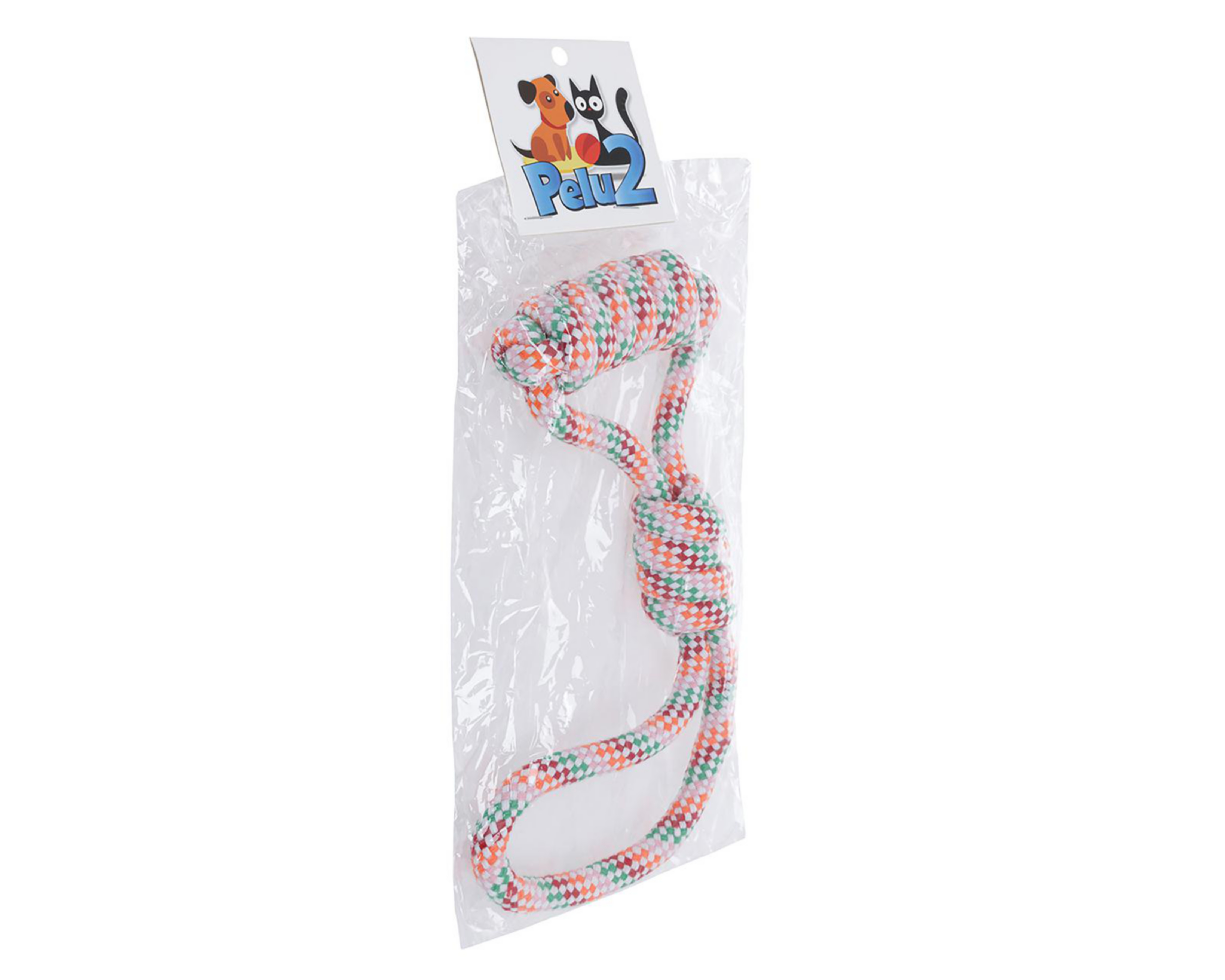 Foto 3 pulgar | Juguete para Perro Pelu2 con Doble Nudo