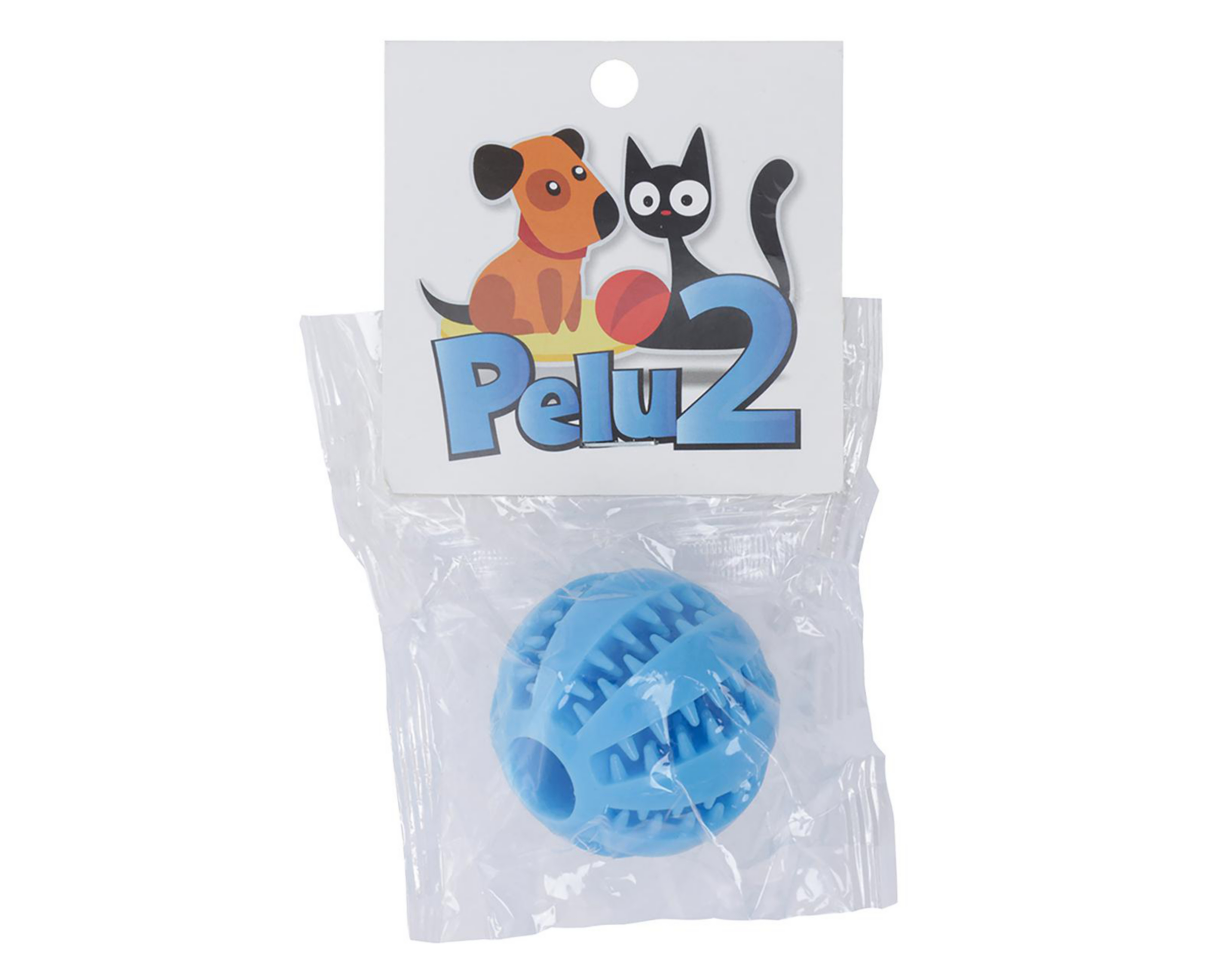 Foto 2 pulgar | Juguete para Perro Pelu2 Pelota Limpia Dientes