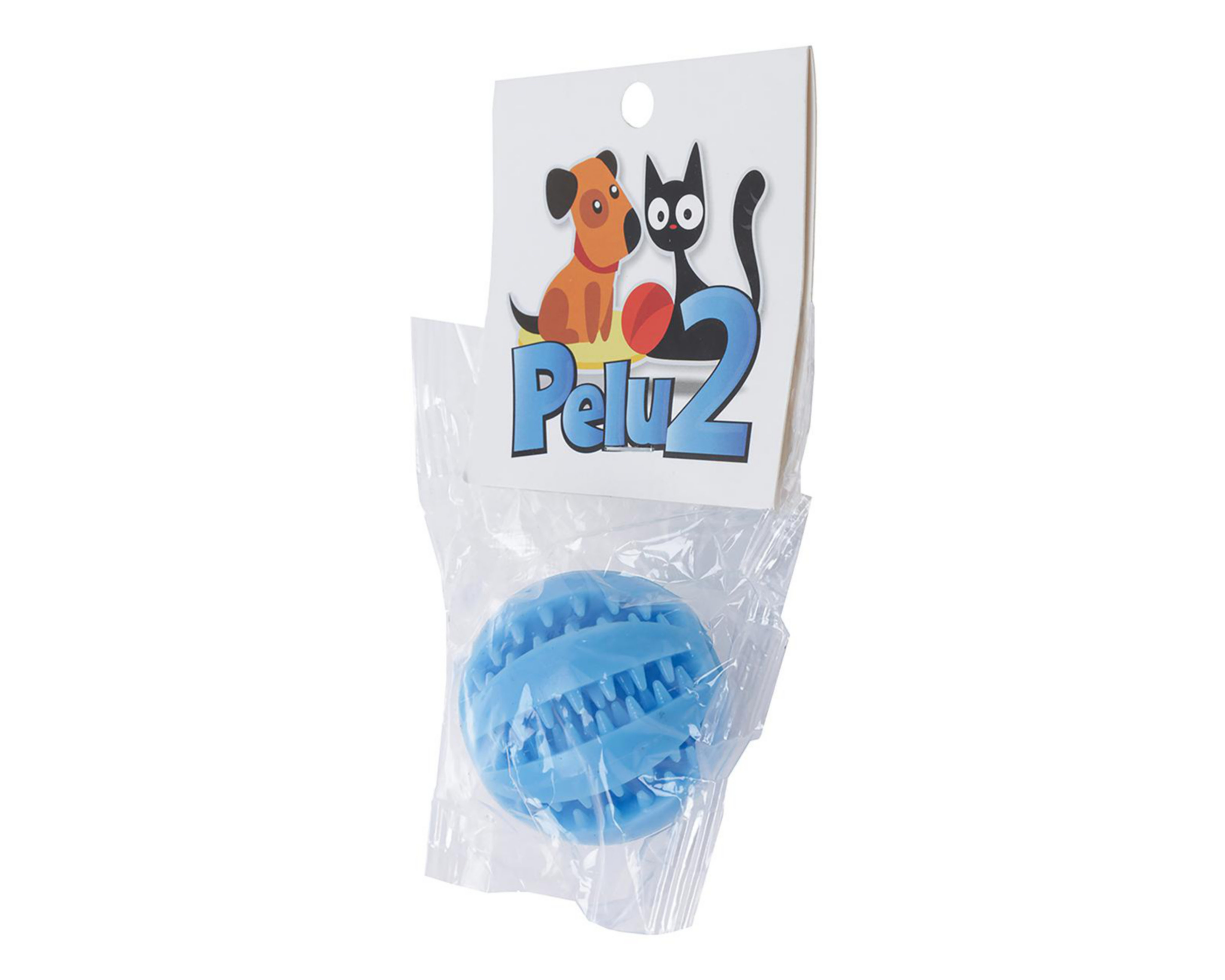 Foto 4 pulgar | Juguete para Perro Pelu2 Pelota Limpia Dientes