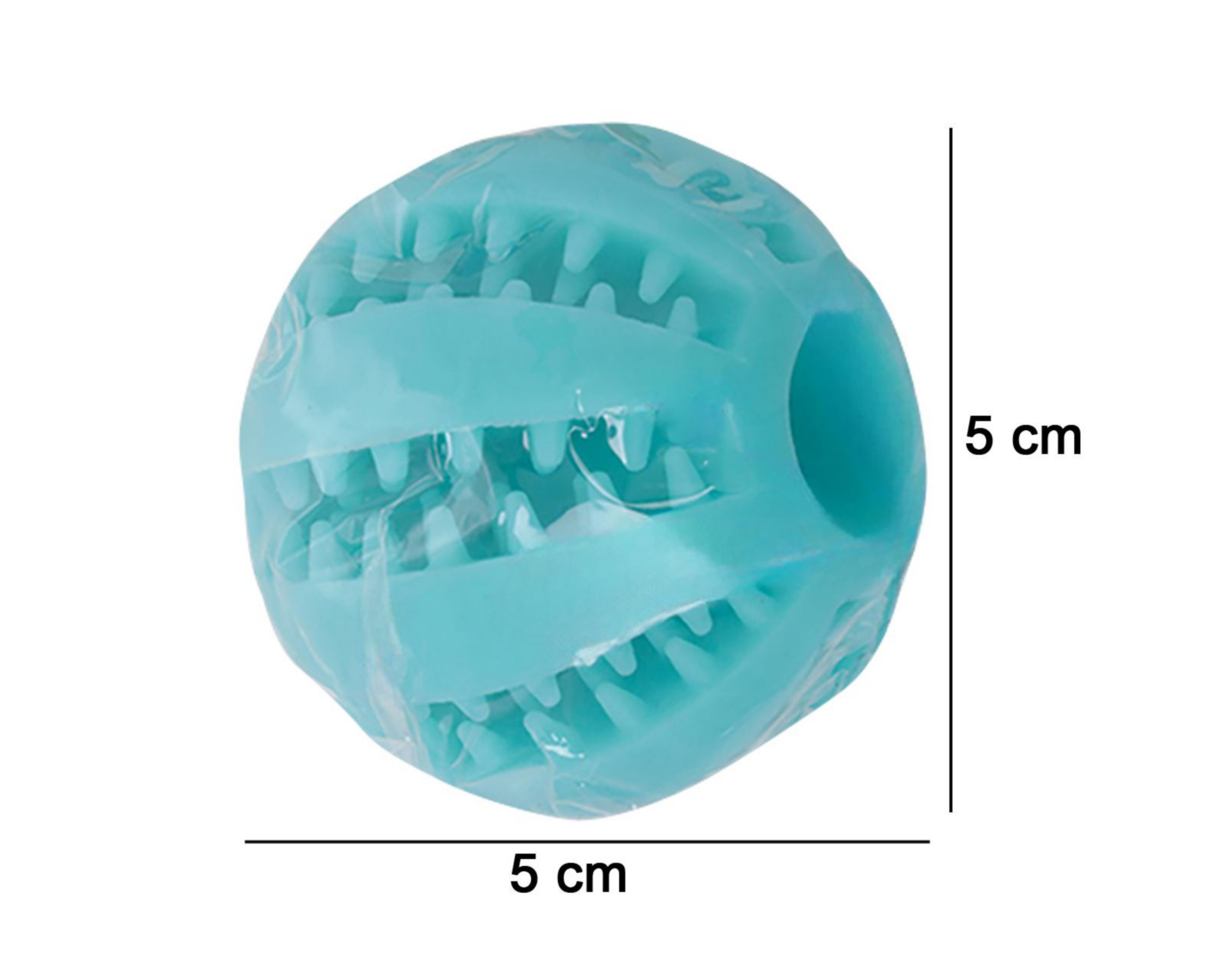 Foto 6 pulgar | Juguete para Perro Pelu2 Pelota Limpia Dientes