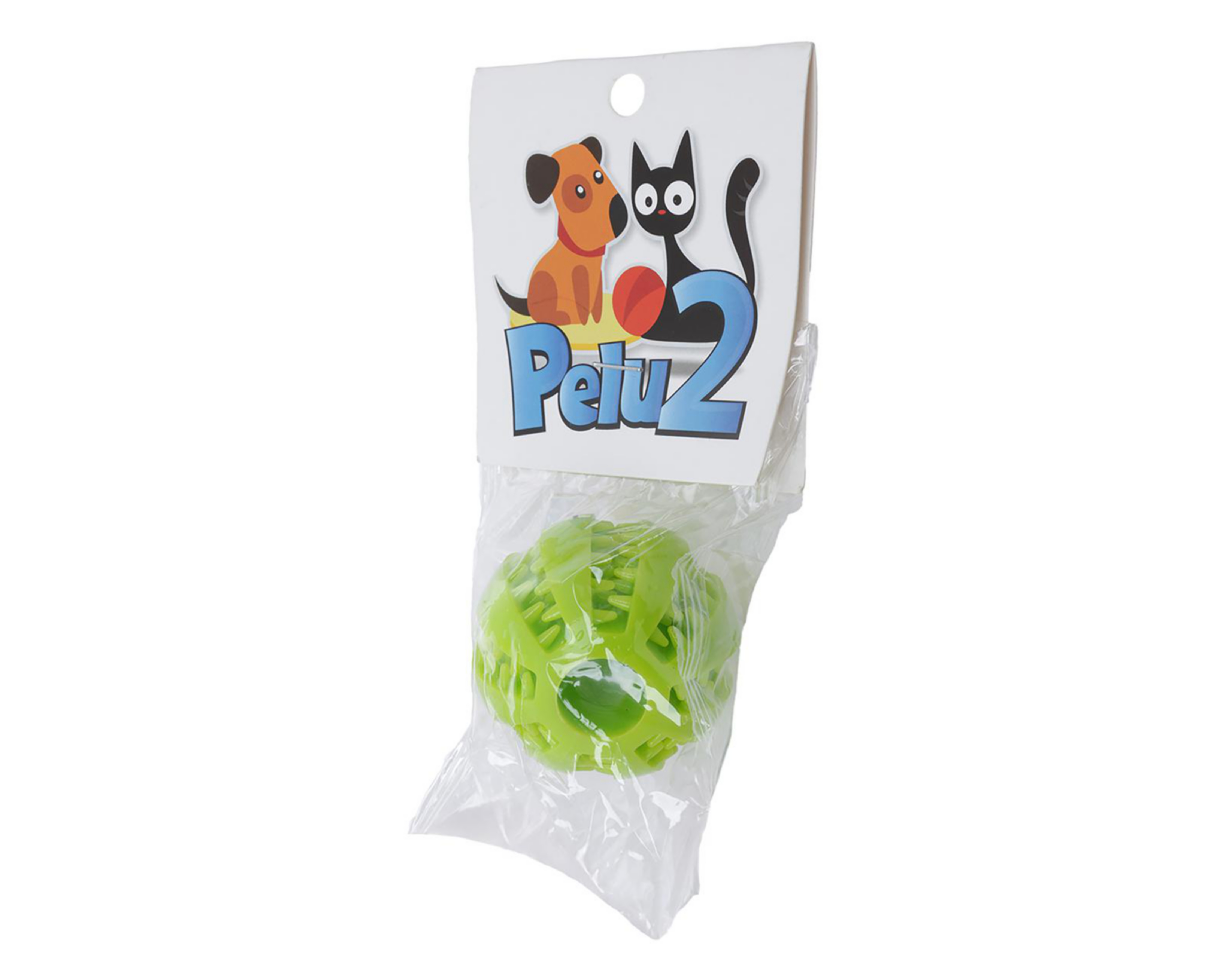 Foto 4 pulgar | Juguete para Perro Pelu2 Pelota Limpia Dientes
